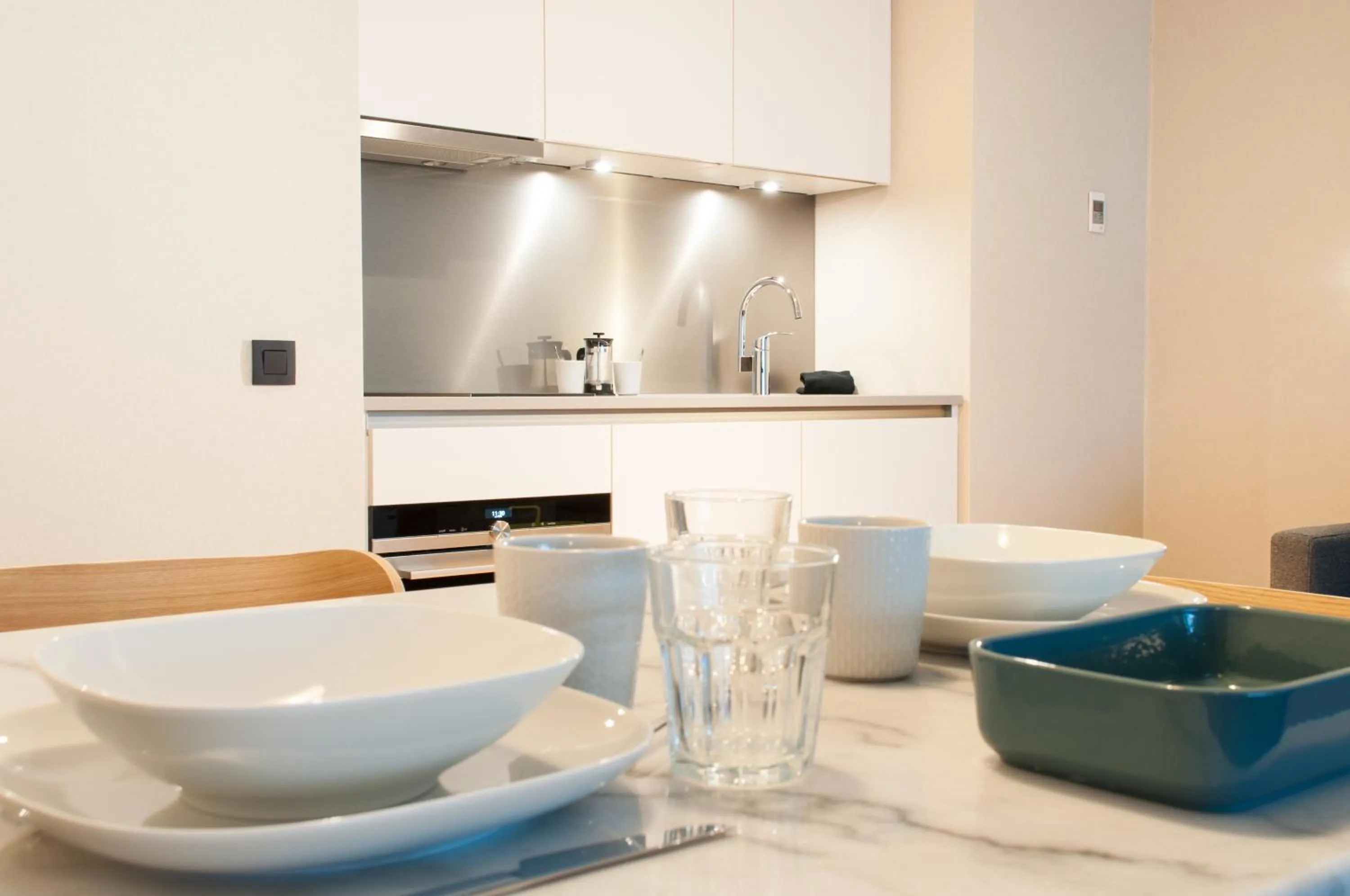 Kitchen or kitchenette in PREMIER SUITES Antwerp