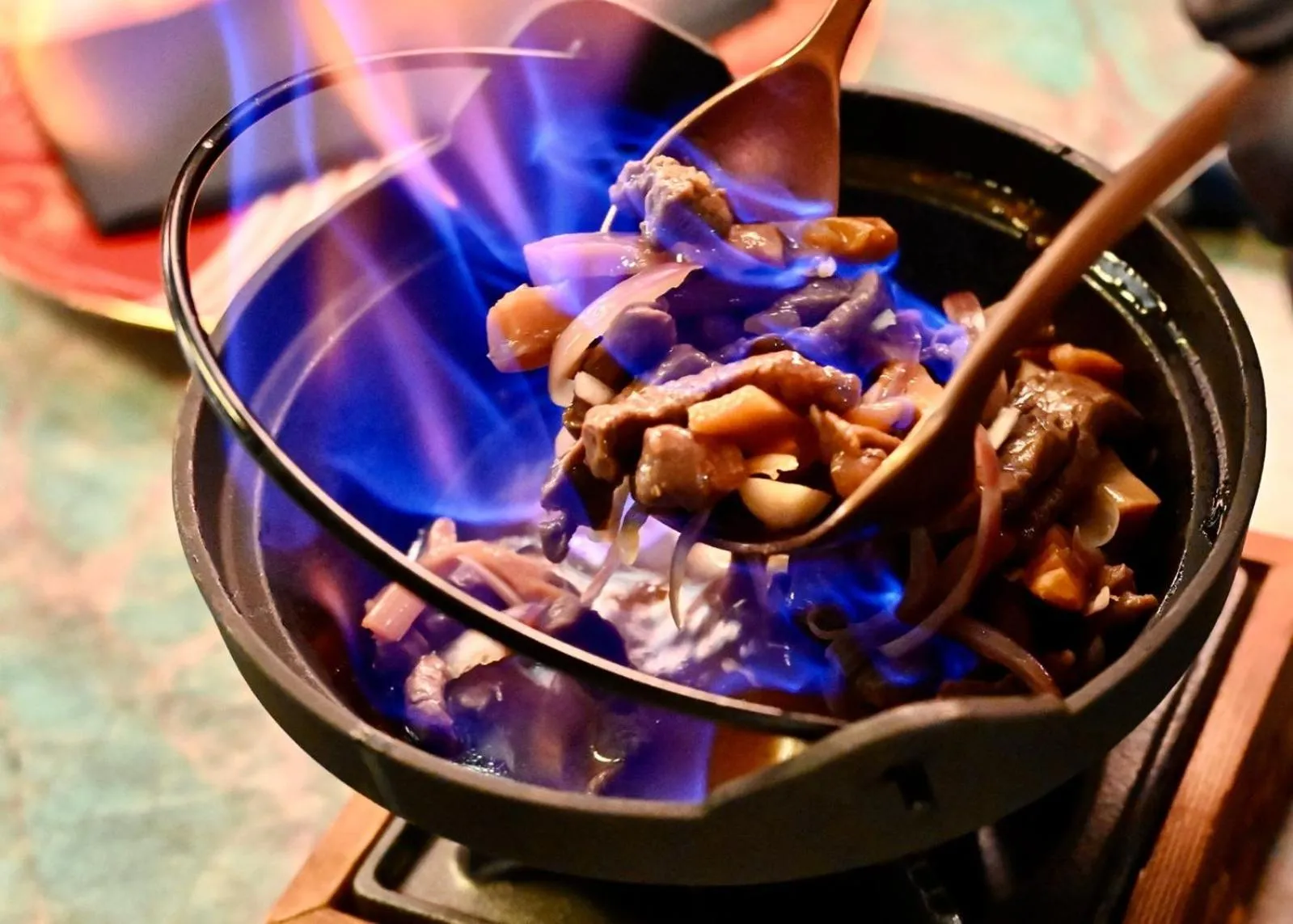 Food and drinks in De Keyser Hotel