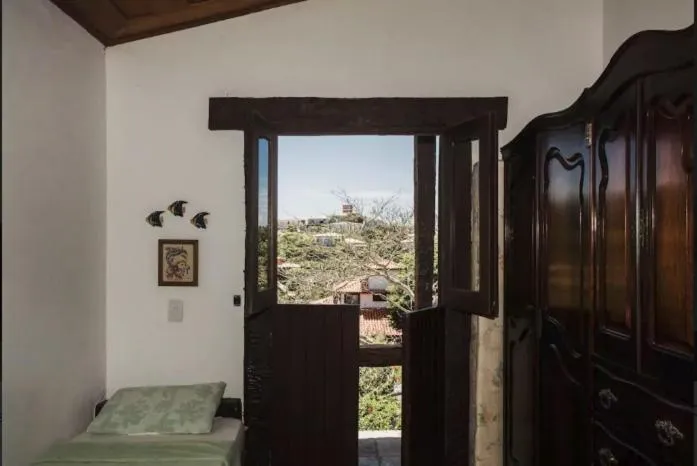 Balcony/Terrace, Bed in Búzios RJ Casa Panorâmica da Ferradura