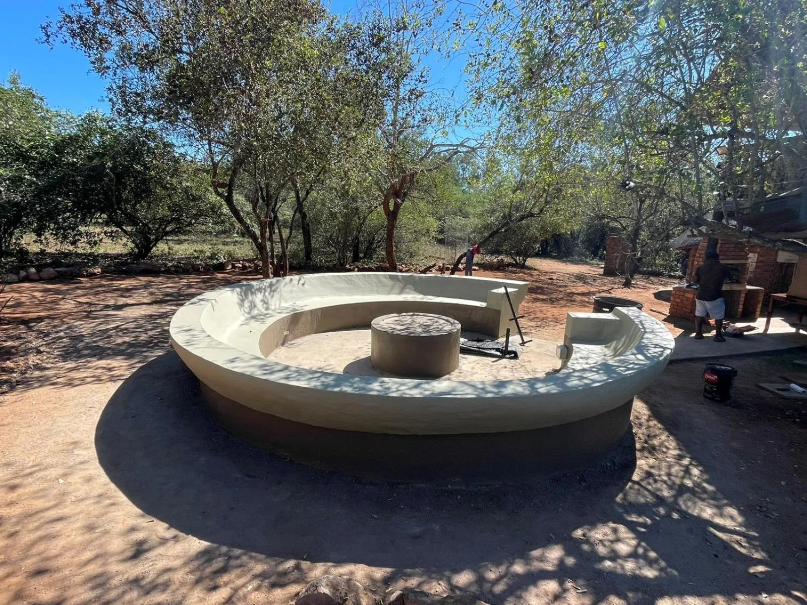 BBQ facilities in Imbube Safari Lodge