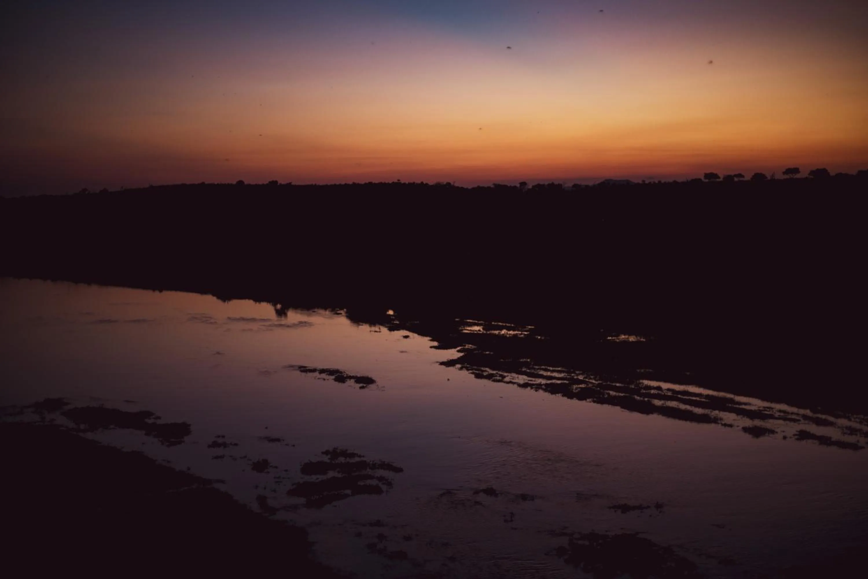 Natural landscape in Imbube Safari Lodge