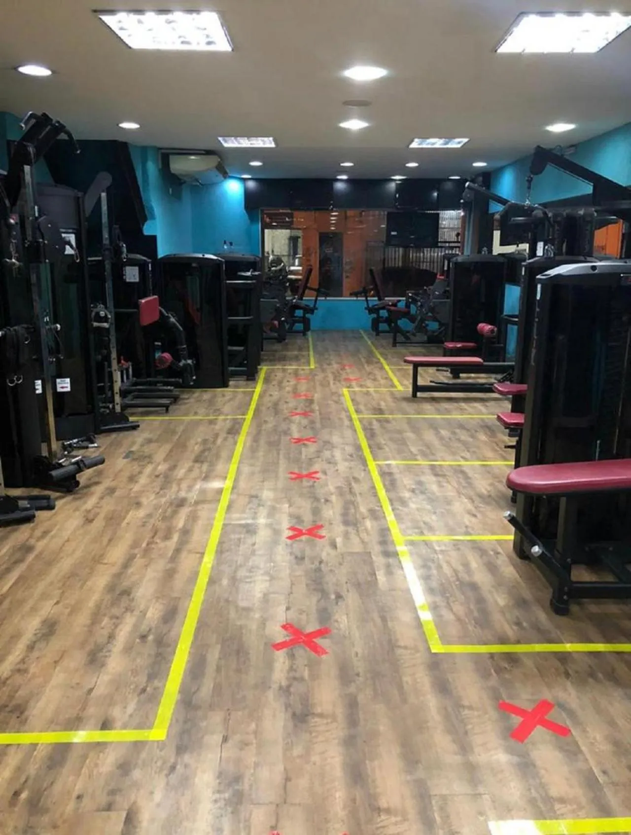 Fitness centre/facilities in Petit Rio Hotel