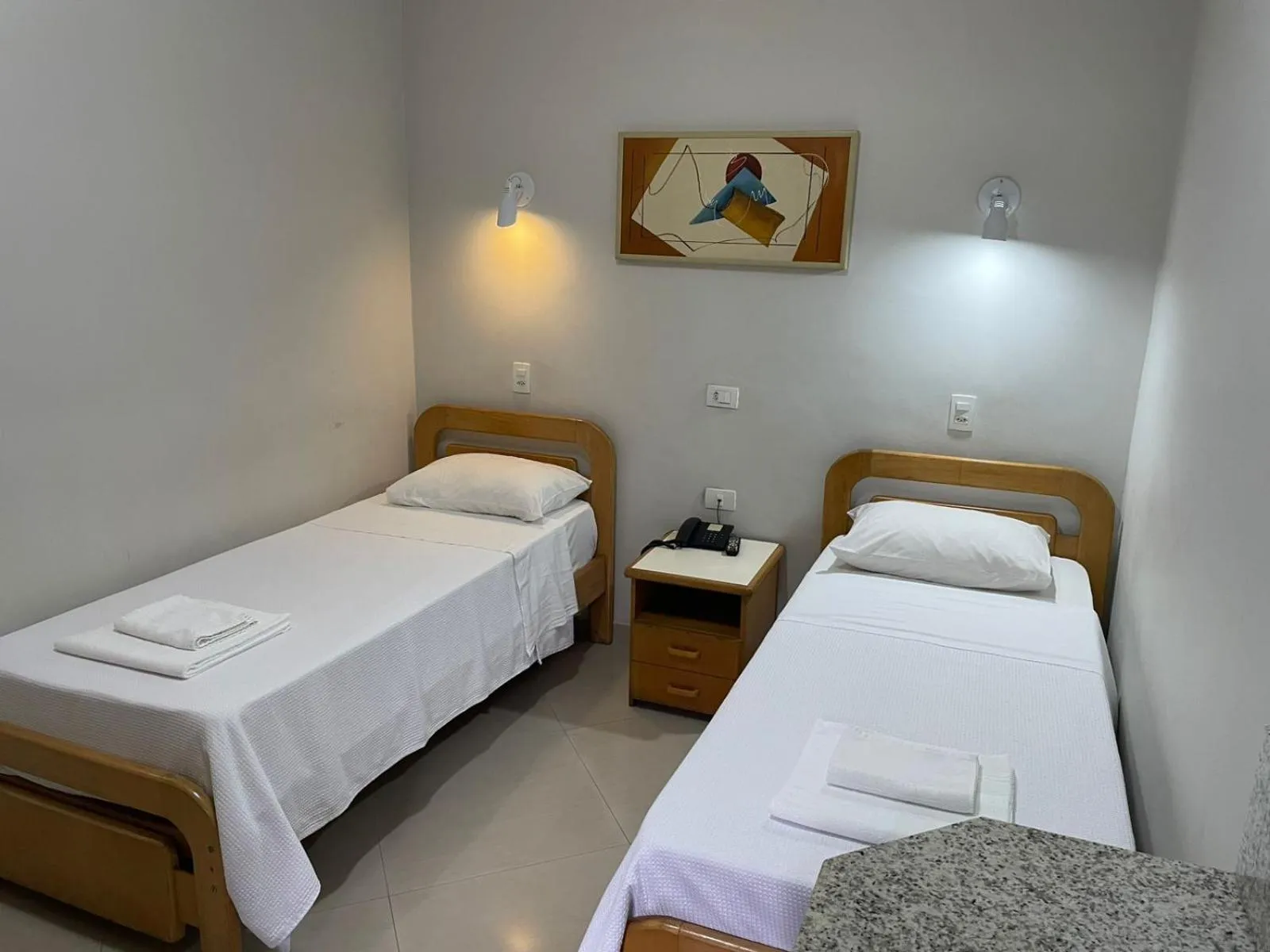 Bed in Missouri Hotel