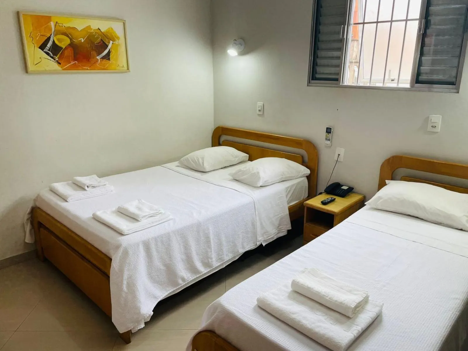 Bed in Missouri Hotel