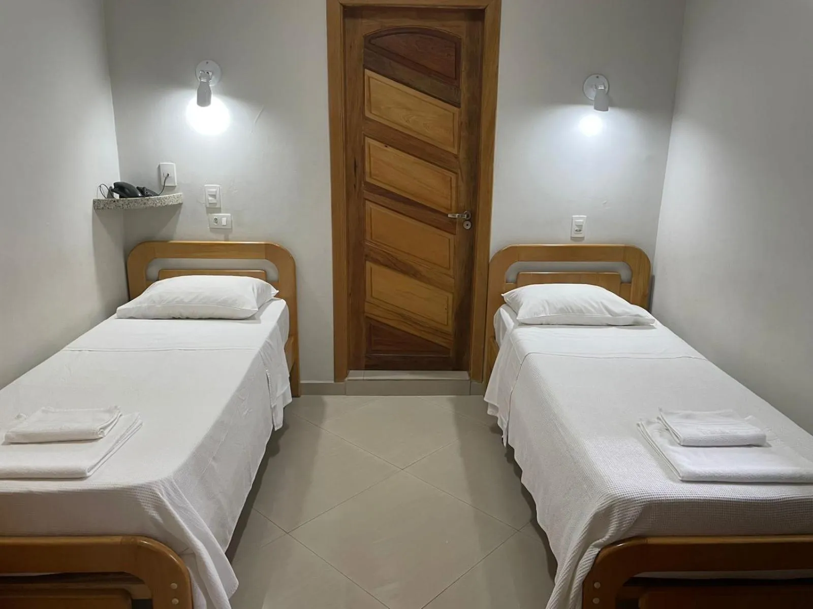 Bed in Missouri Hotel