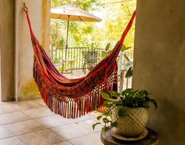 Seating area in Dos Aguas