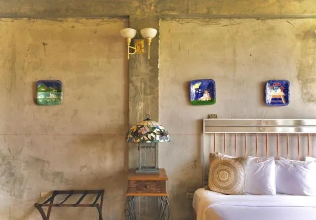 Decorative detail, Bed in Dos Aguas