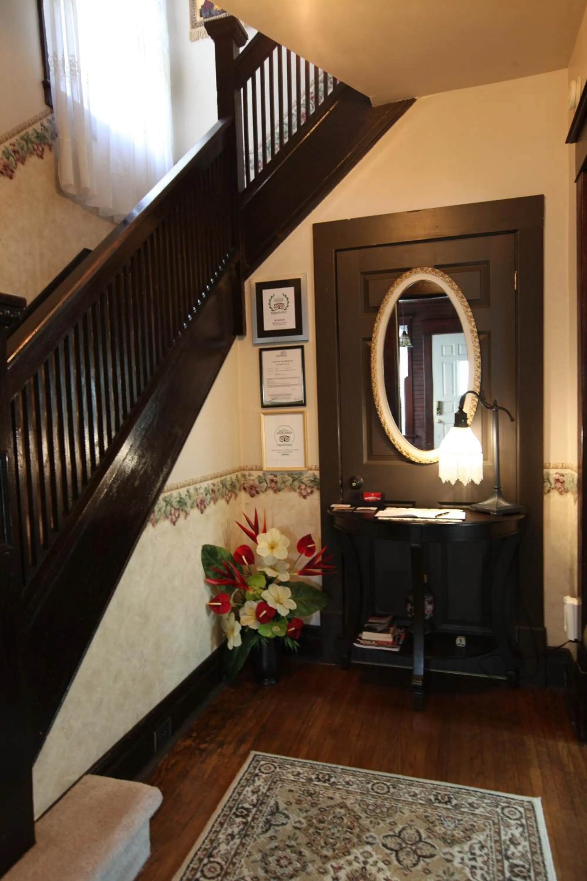 Lobby or reception in Ambiance By The Falls B&B