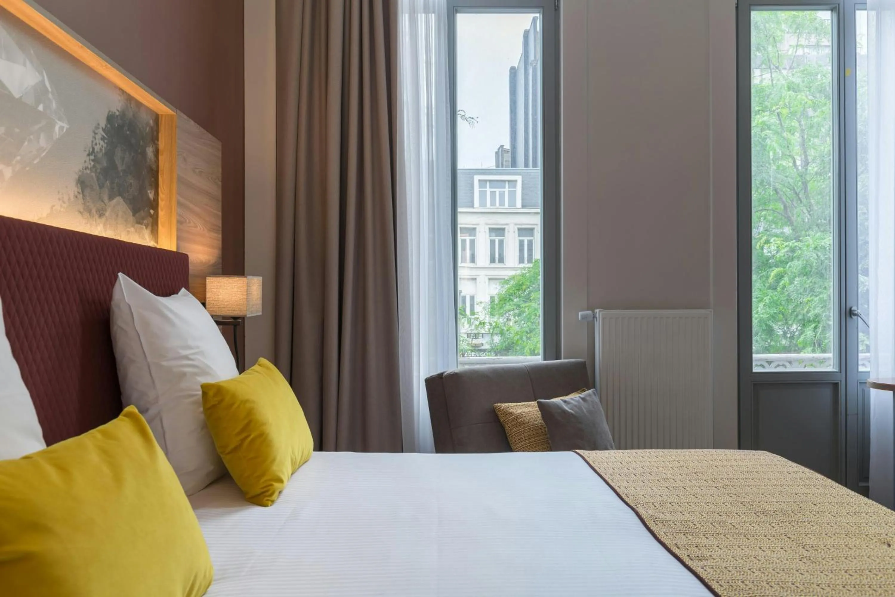 Photo of the whole room, Bed in Leonardo Hotel Antwerpen