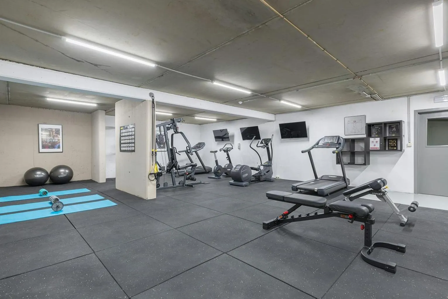 Fitness centre/facilities in Leonardo Hotel Antwerpen
