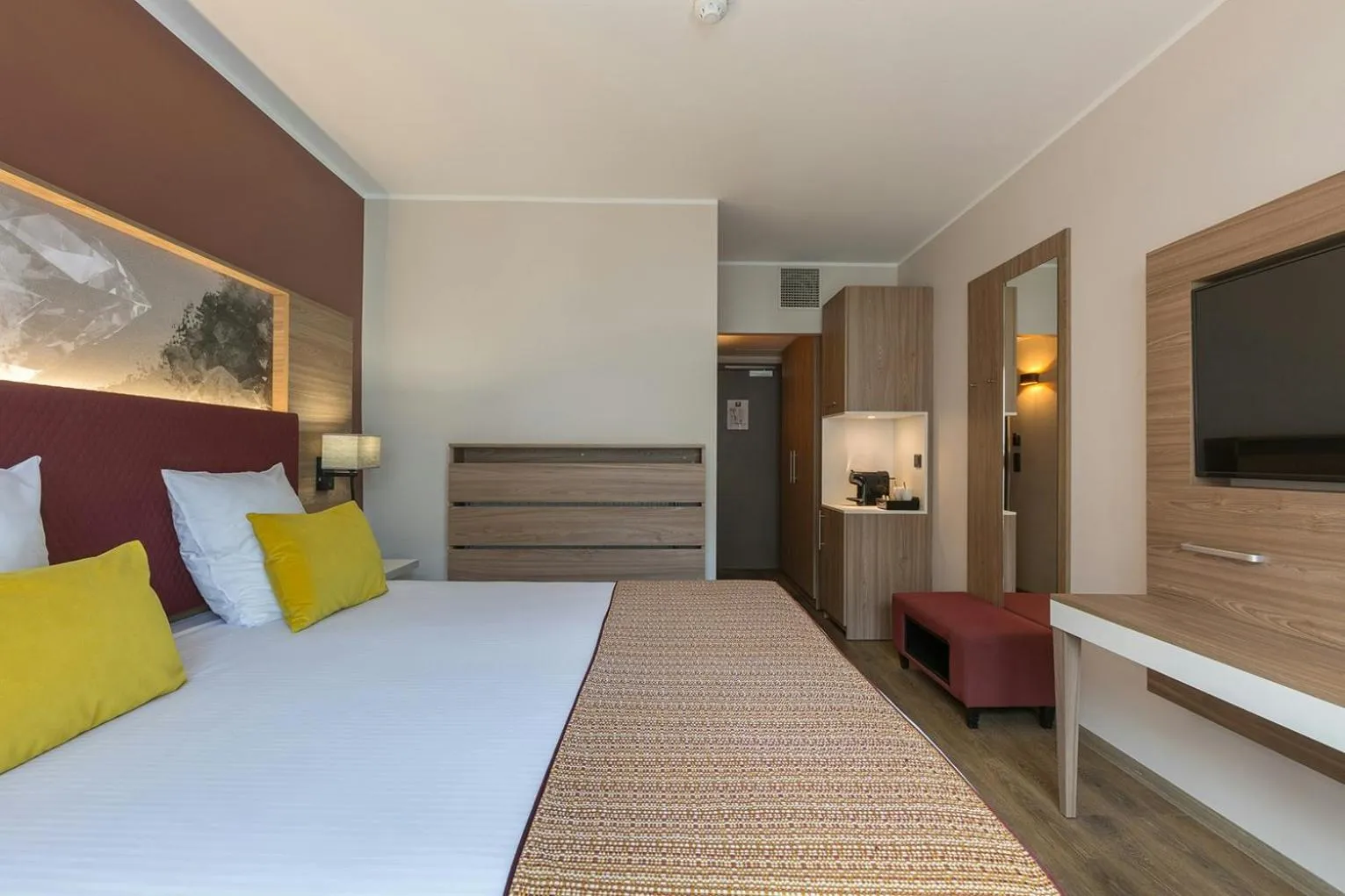 Photo of the whole room, Bed in Leonardo Hotel Antwerpen