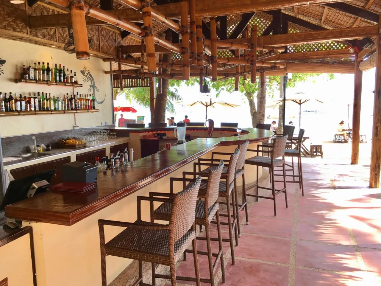 Lounge or bar in Pyramid Resort