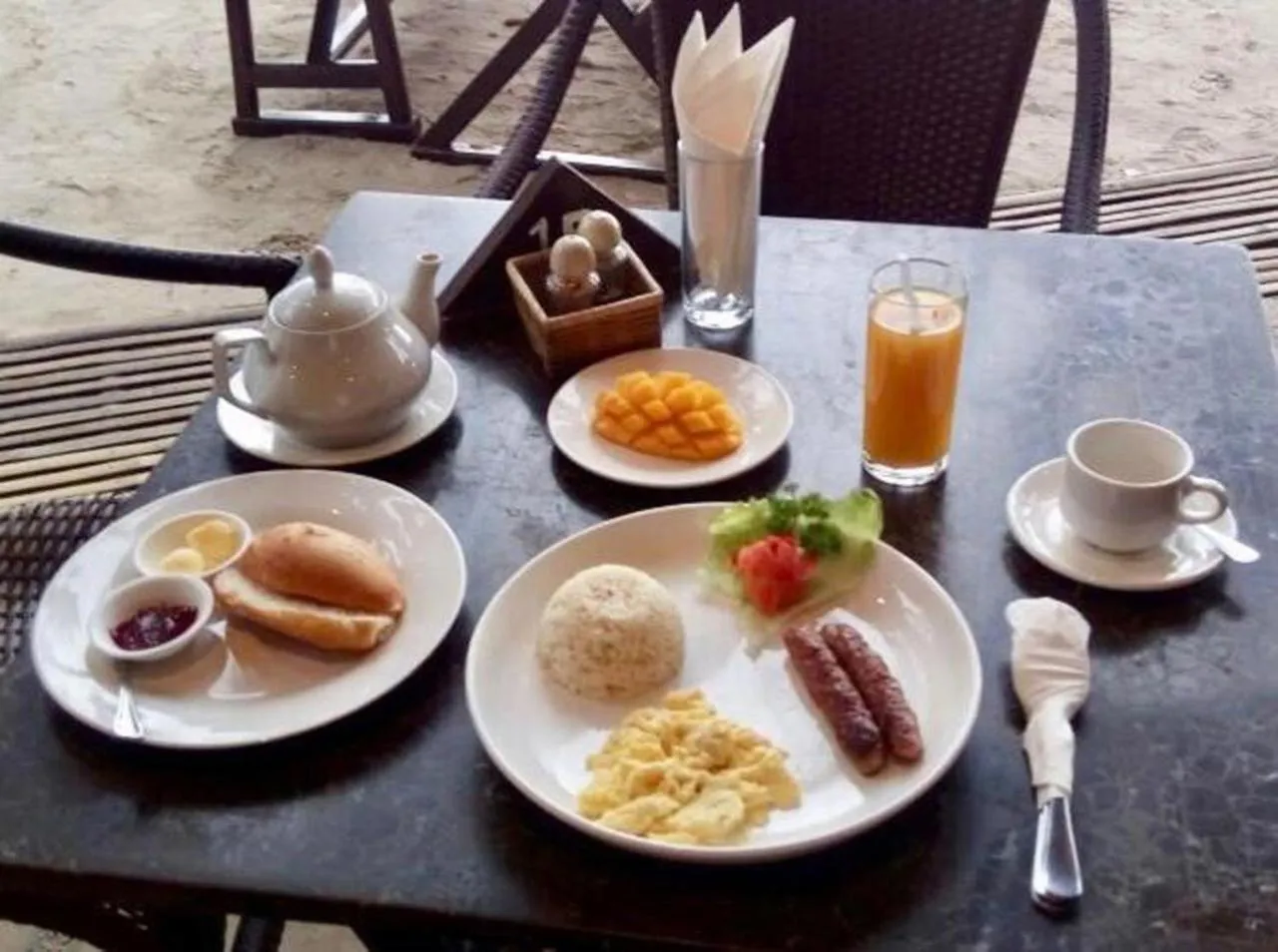 Food close-up in Pyramid Resort