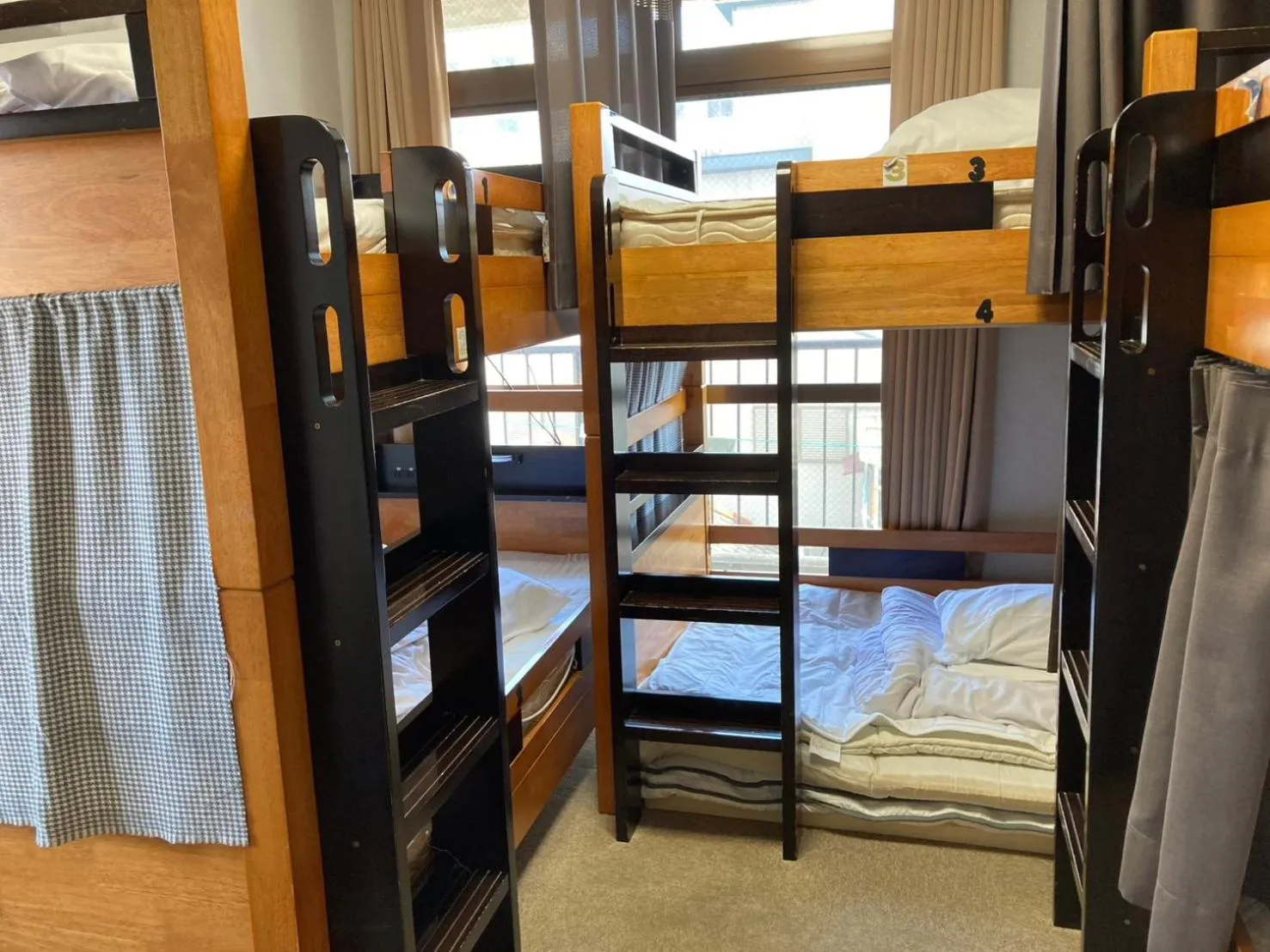 Bed in Guest House Kyoto Inn