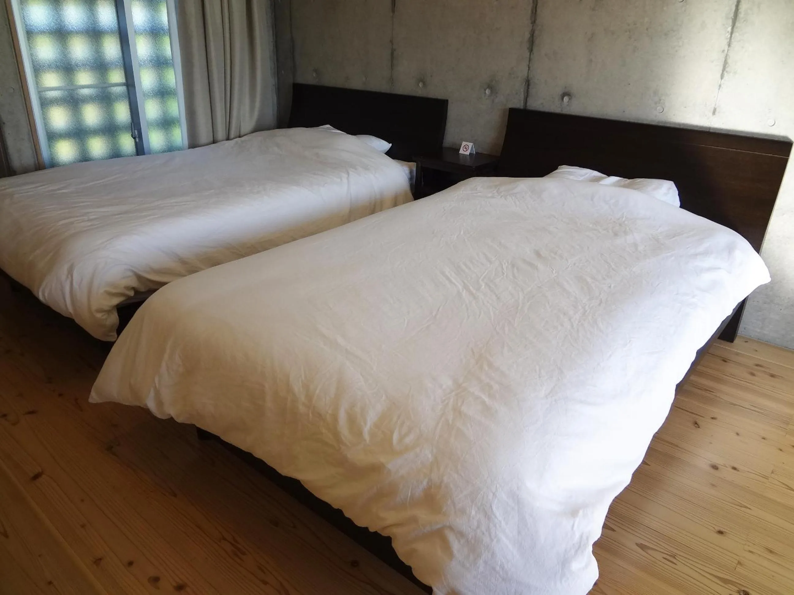 Bed in Asahinoyado Shidakaji