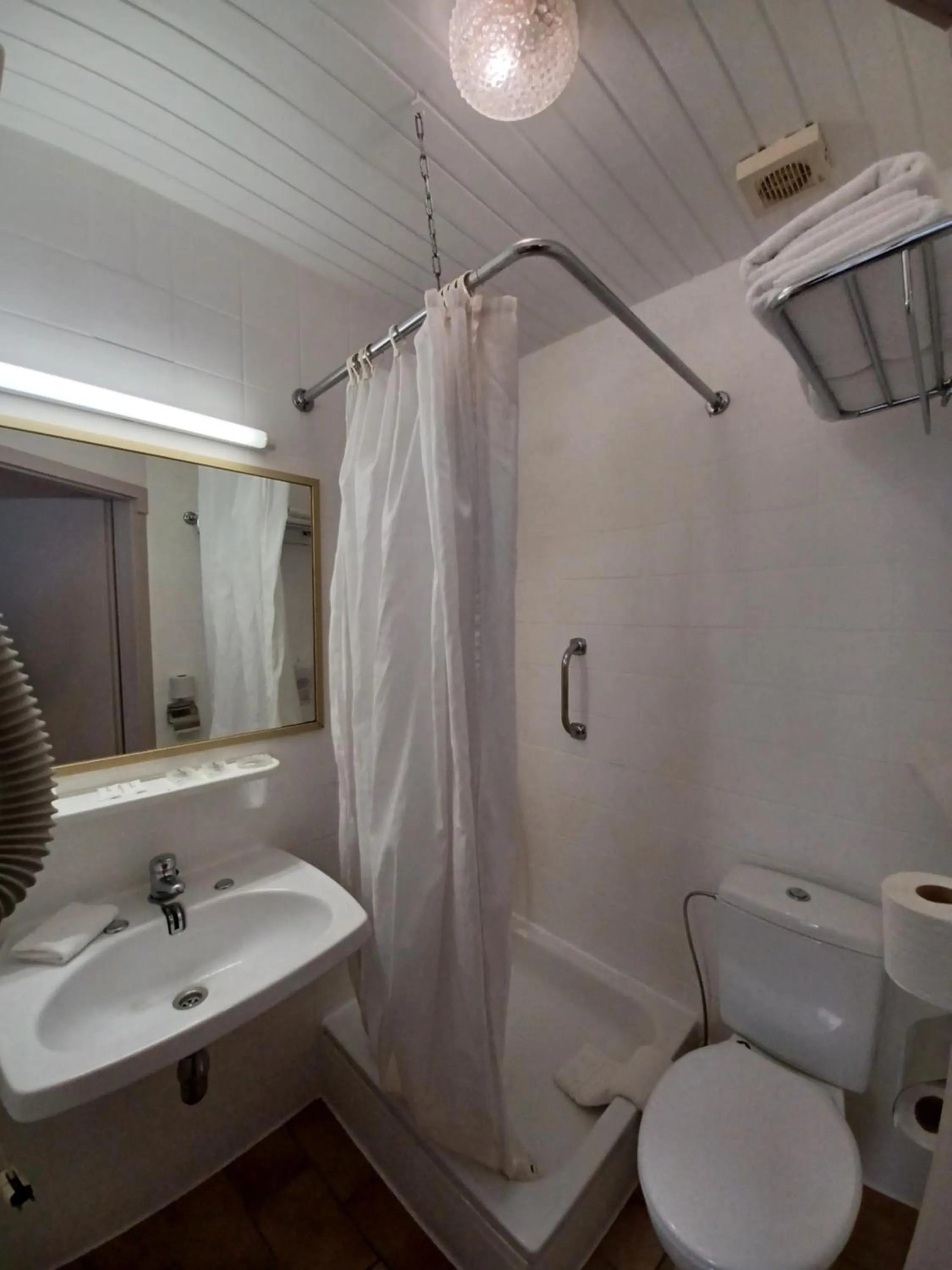 Shower in Hotel Koffieboontje