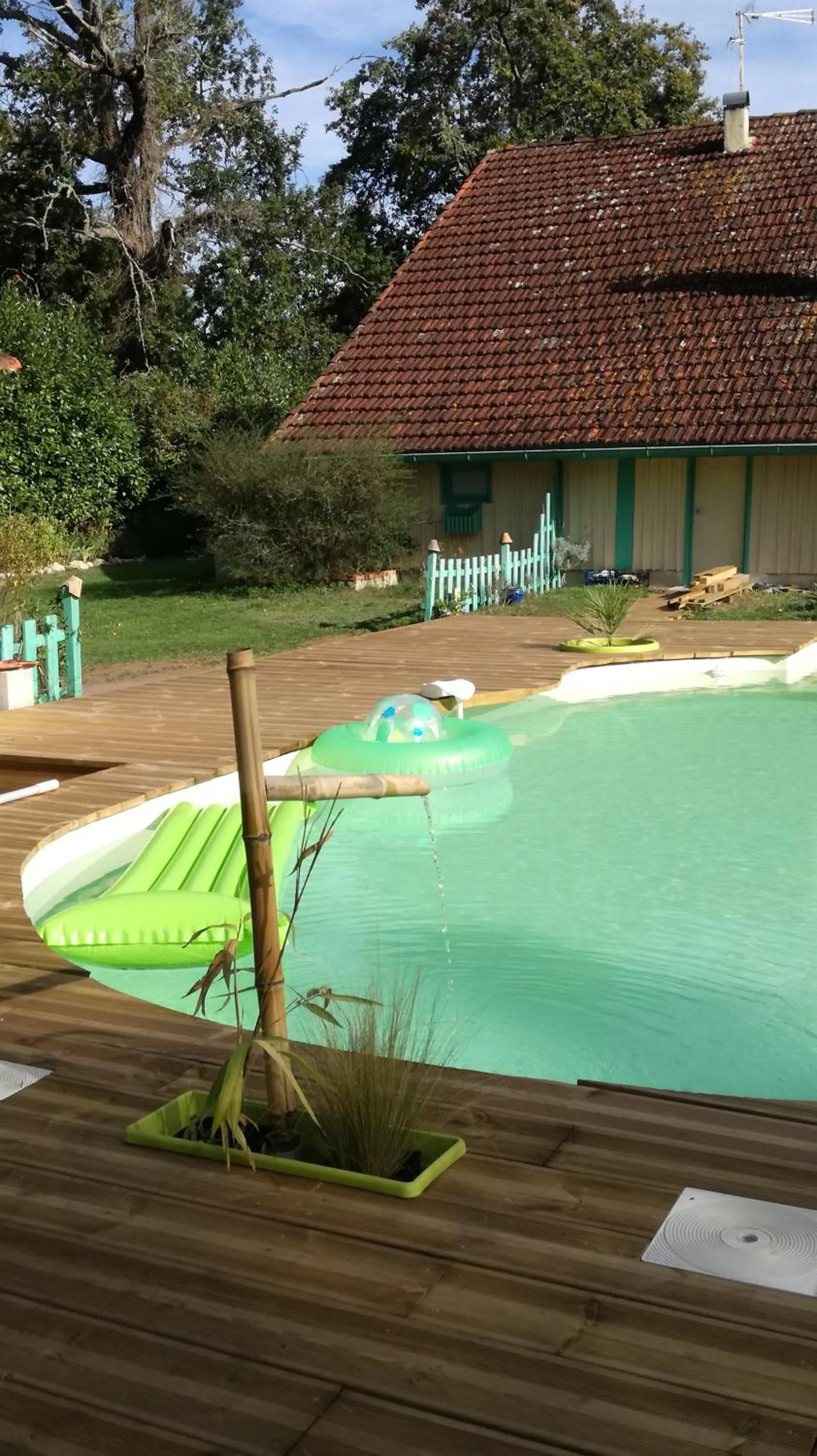 Decorative detail in Les Hôtes Landes