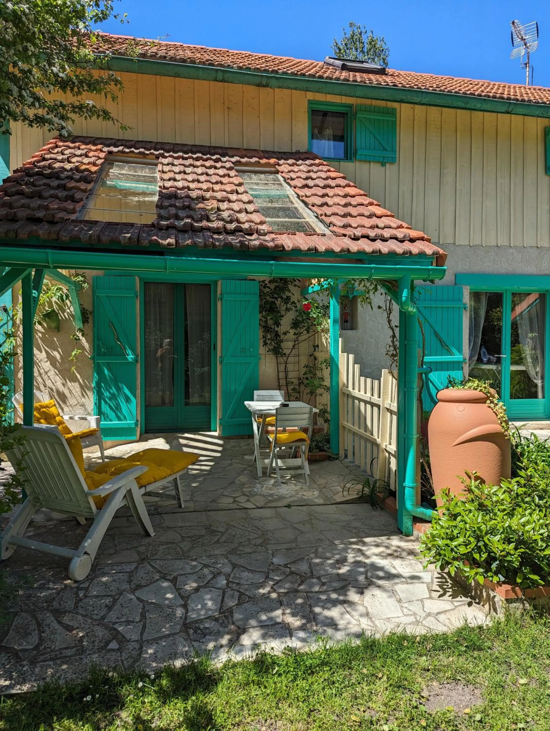 Patio in Les Hôtes Landes