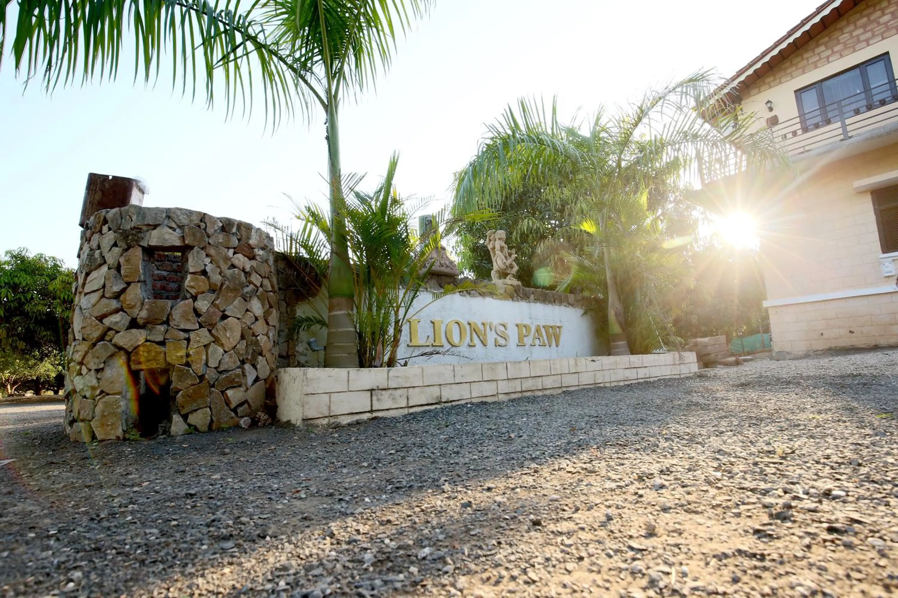 Property building in Gir Lions Paw Resort with Swimming Pool