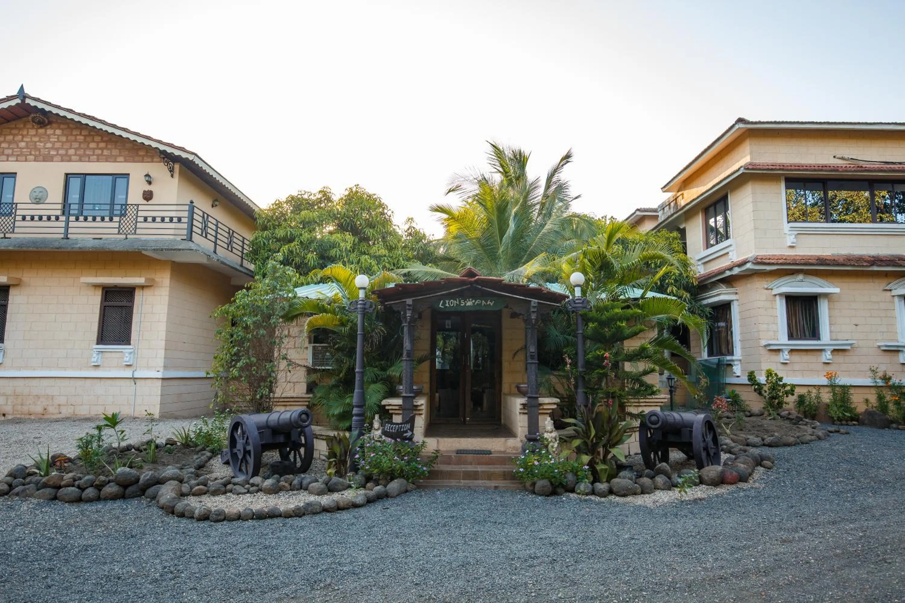 View (from property/room) in Gir Lions Paw Resort with Swimming Pool