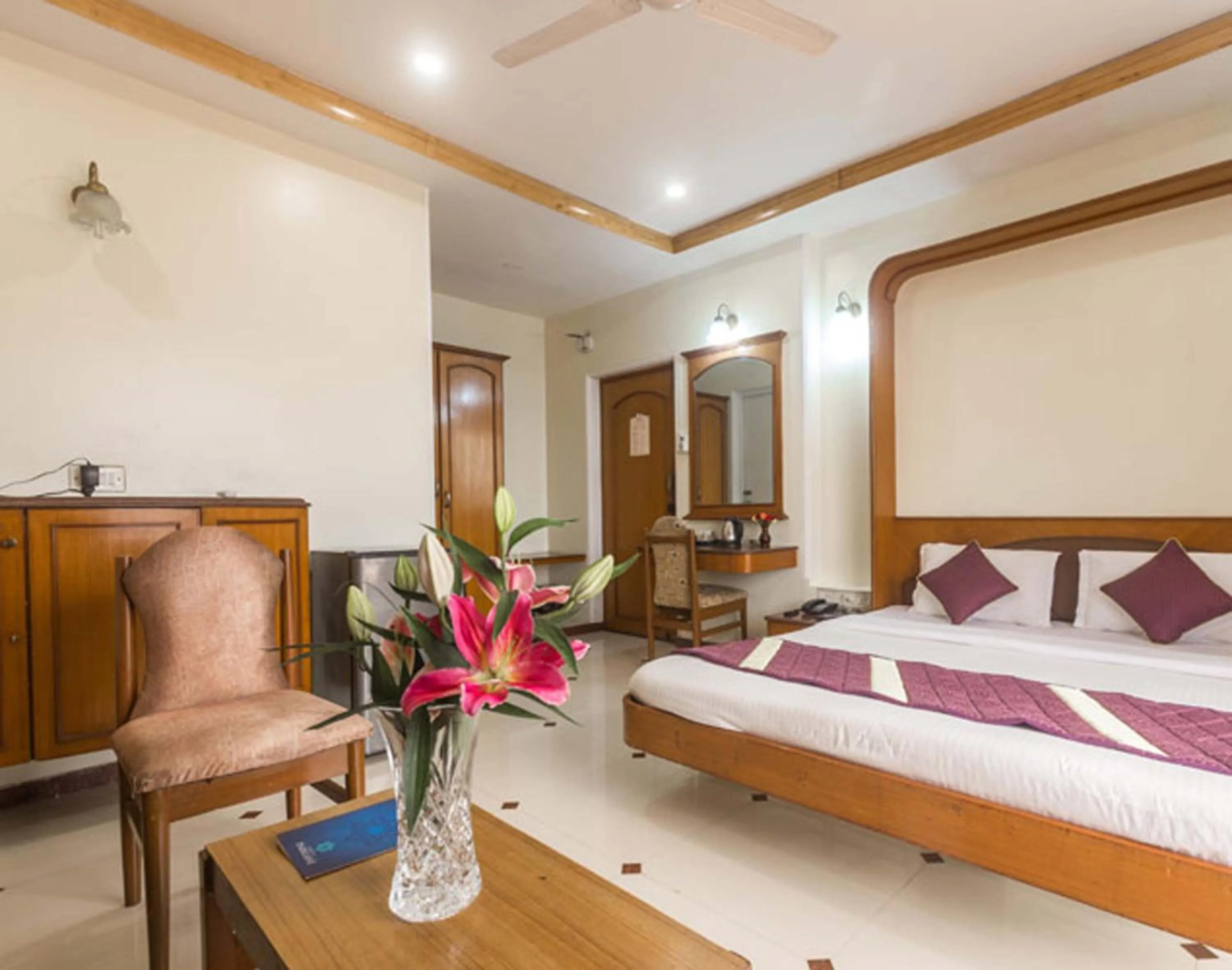 Bedroom in Hotel Parklane