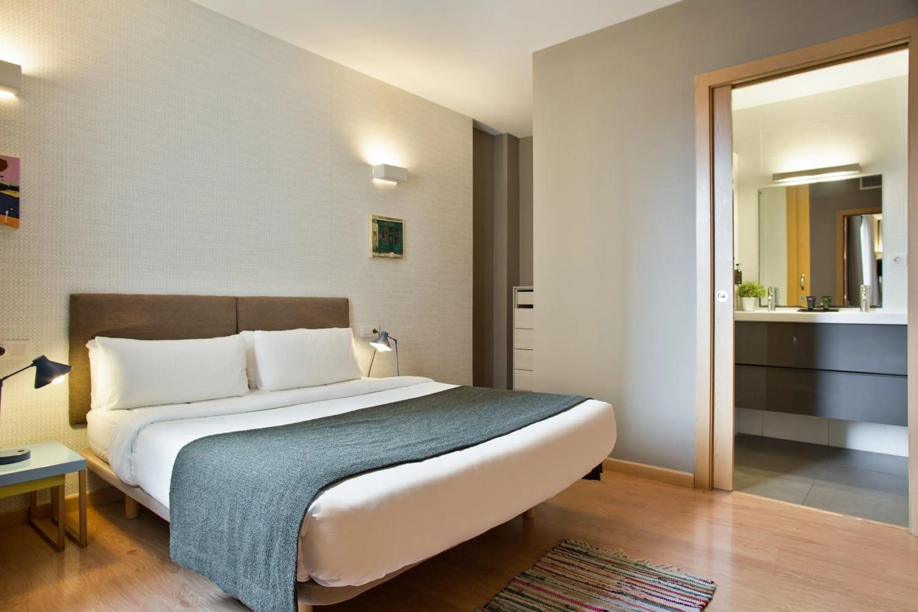 Bedroom, Bed in Bonavista Apartments - Pedrera