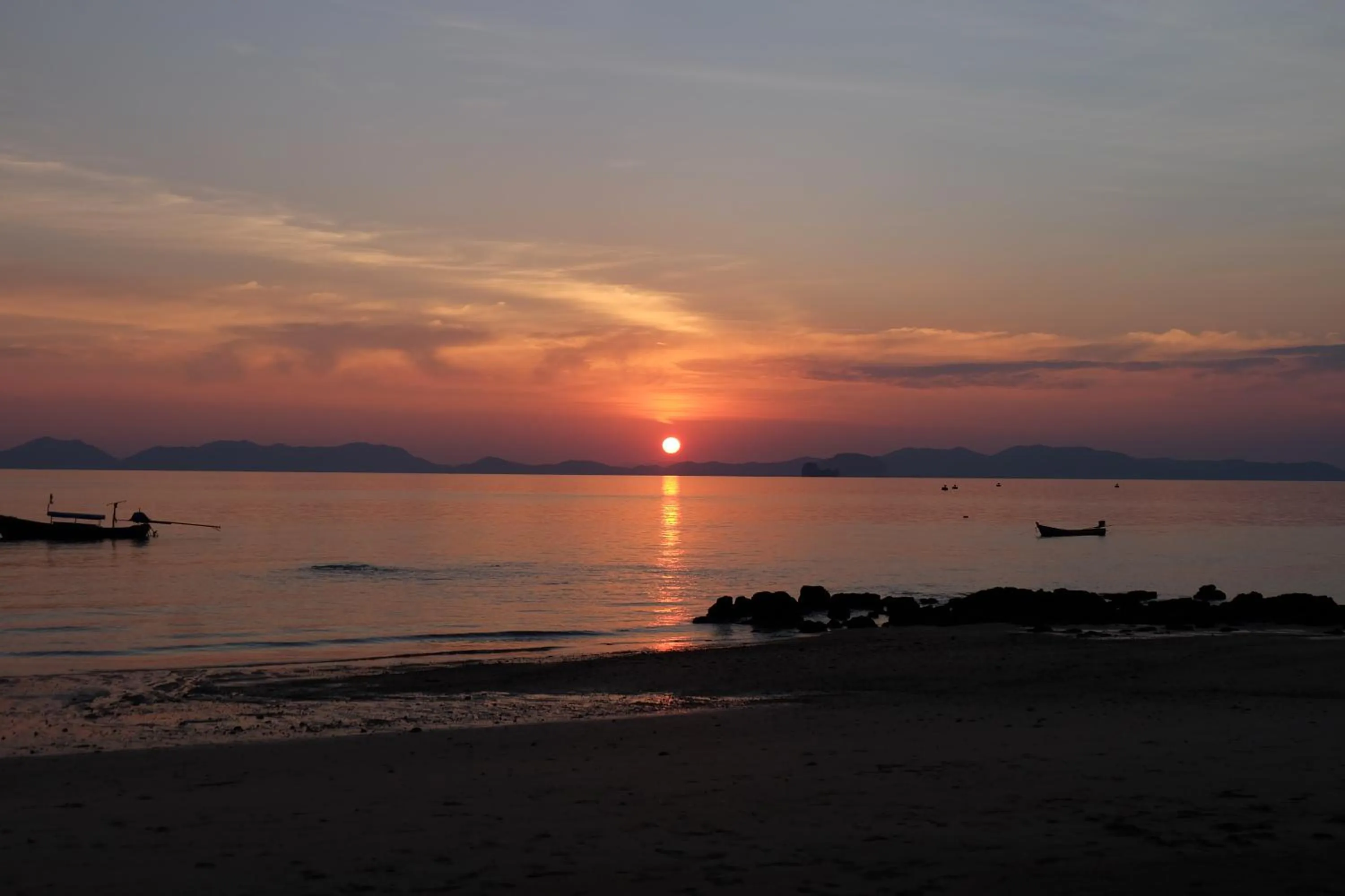 Natural landscape in White Sand Halal House Krabi