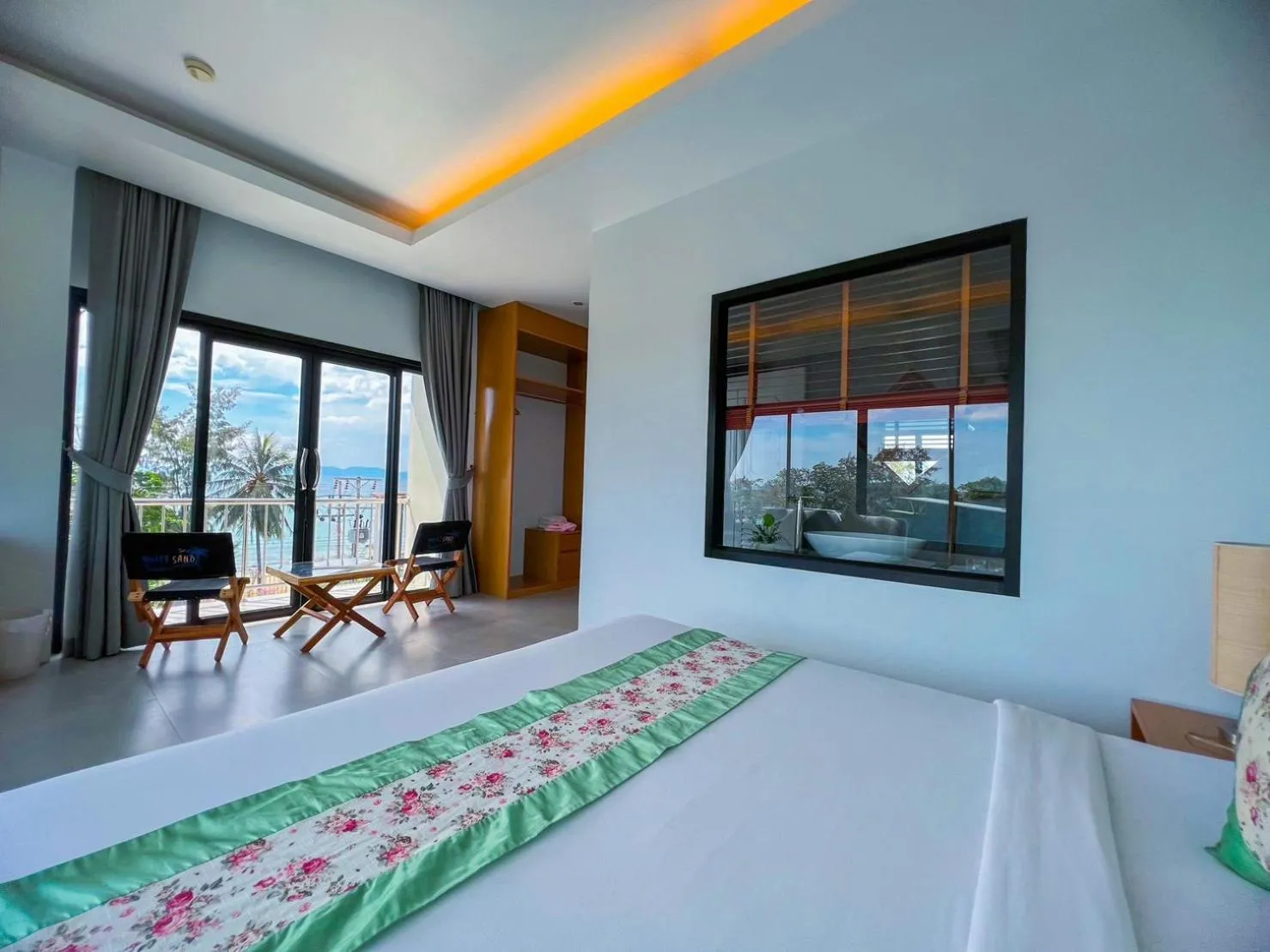 Bedroom in White Sand Halal House Krabi
