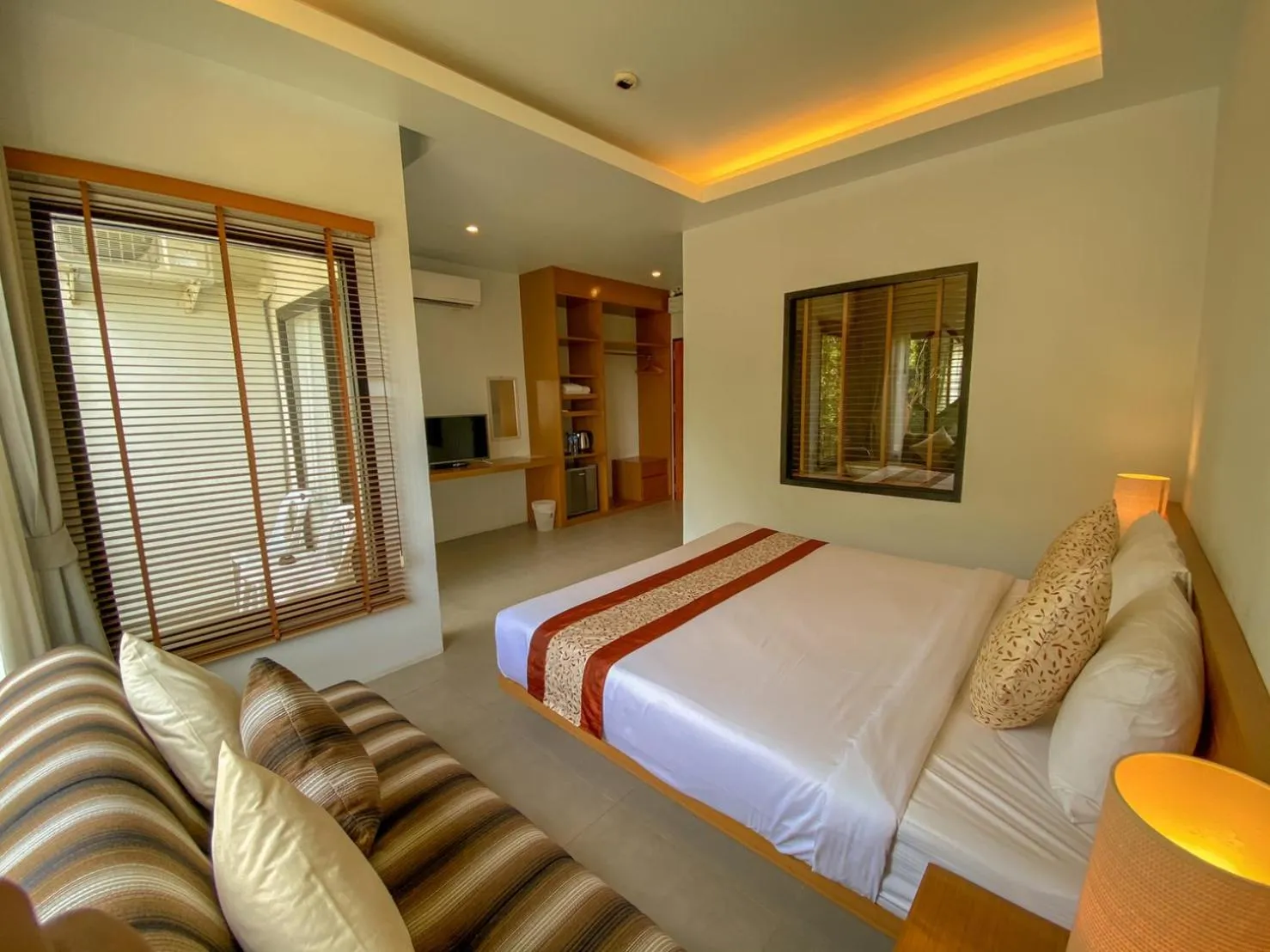 Bedroom in White Sand Halal House Krabi