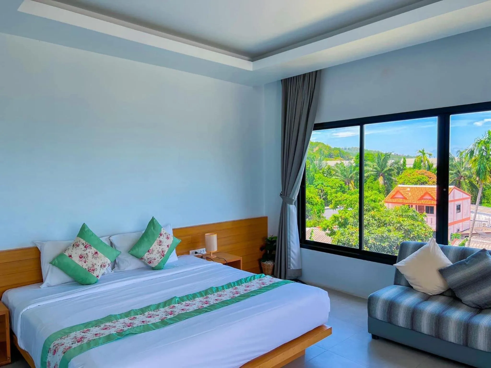 Bedroom in White Sand Halal House Krabi