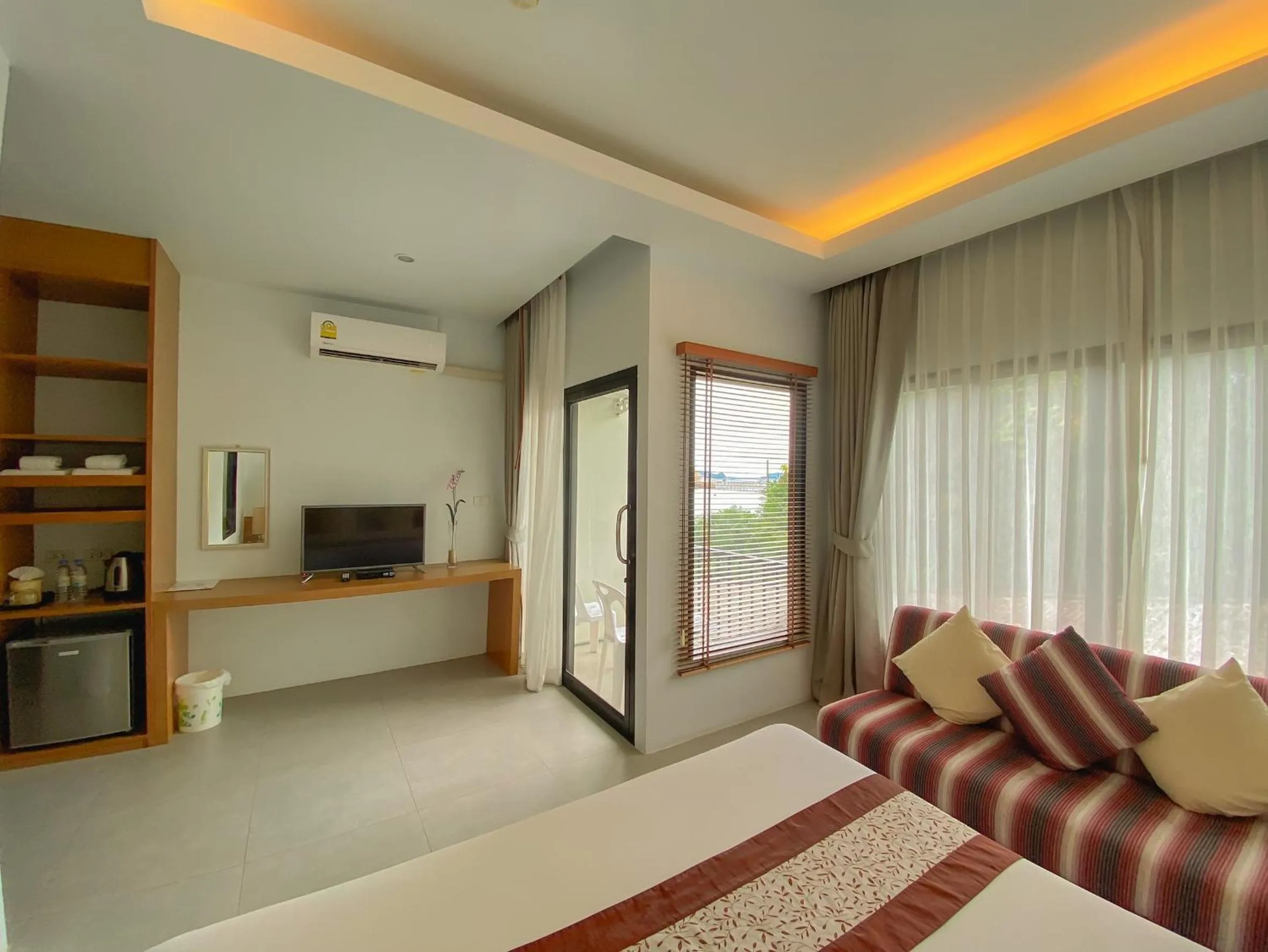 Bedroom in White Sand Halal House Krabi