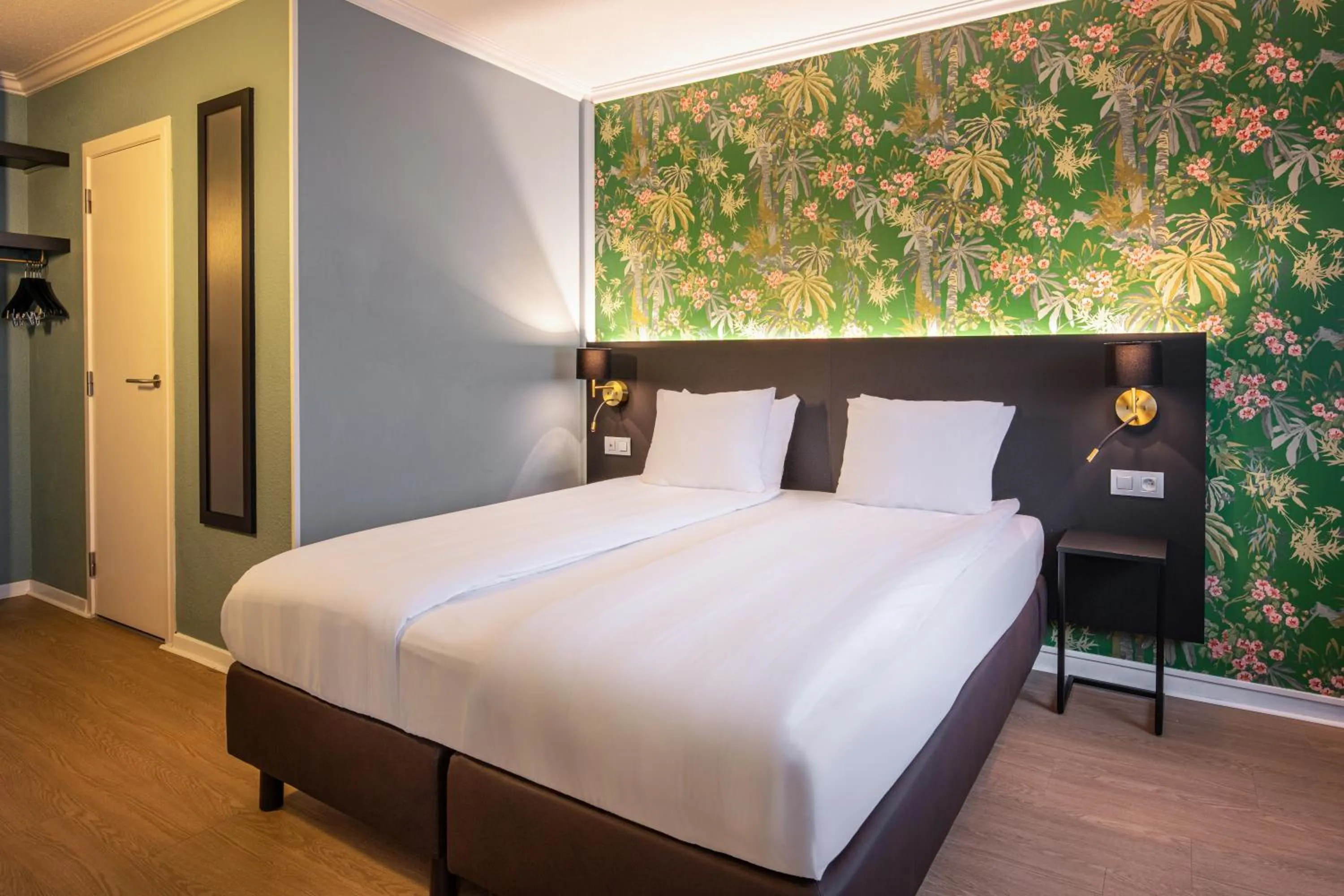 Bed in Thon Hotel Brussels Airport