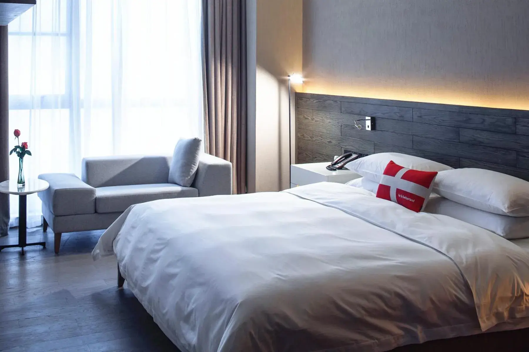 Deluxe Suite in Swisstouches Guangzhou Hotel Residences Deluxe Suite in Swisstouches Guangzhou Hotel Residences