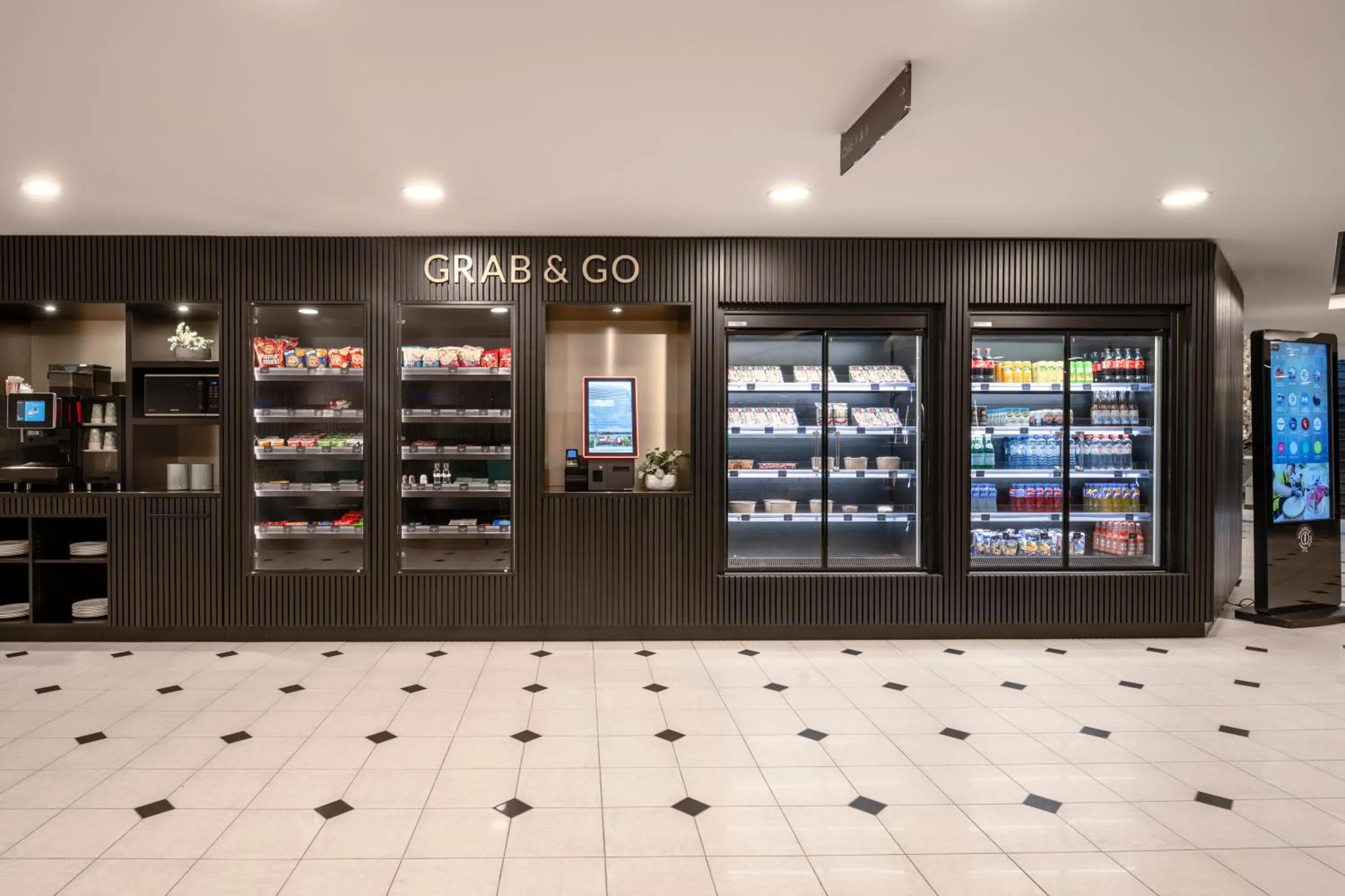 vending machine in Thon Hotel Brussels City Centre