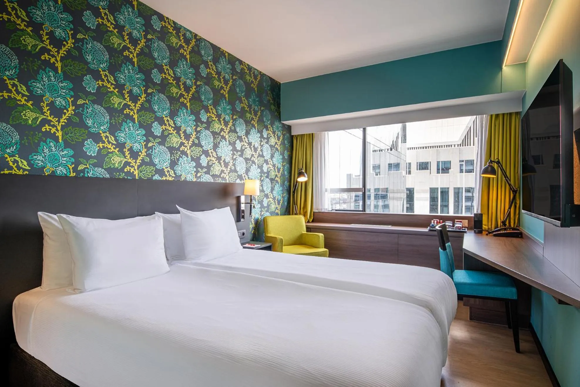 Bedroom, Bed in Thon Hotel Brussels City Centre