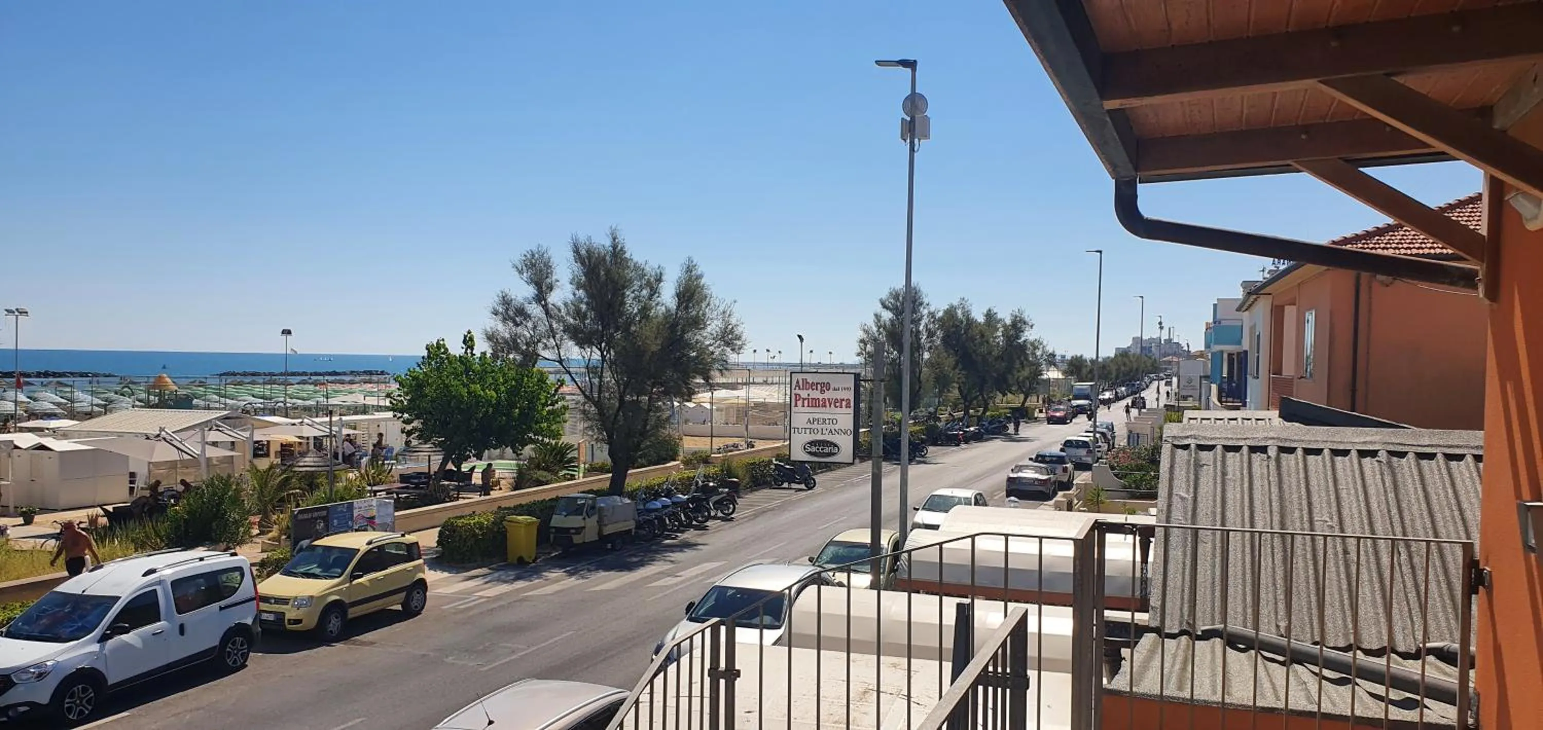 Sea view in Albergo Primavera