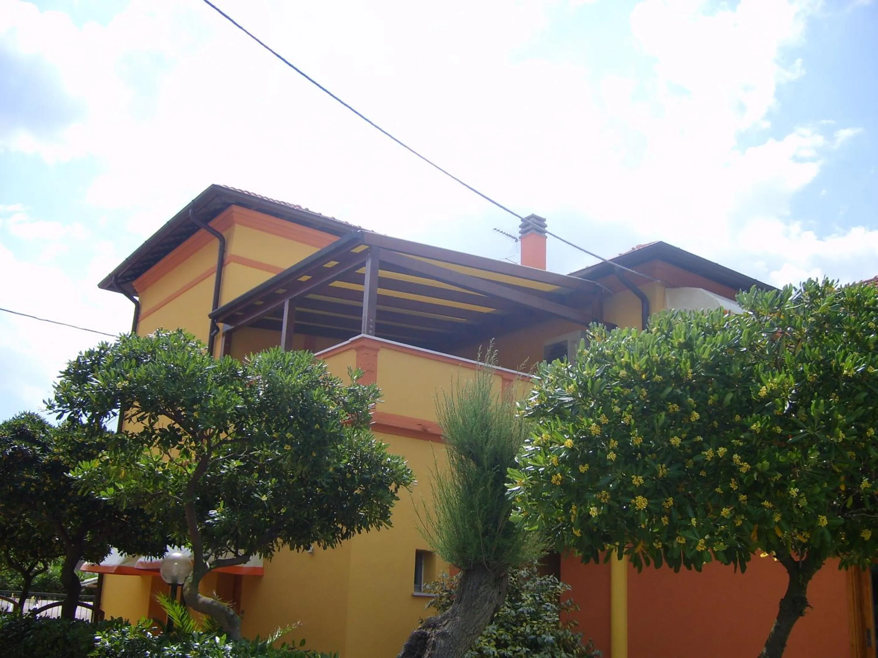 Balcony/Terrace in Albergo Primavera