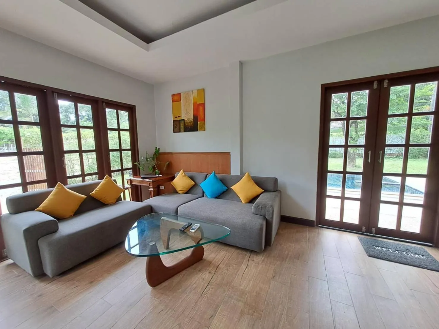 Seating area in Alisea Pool Villa Aonang