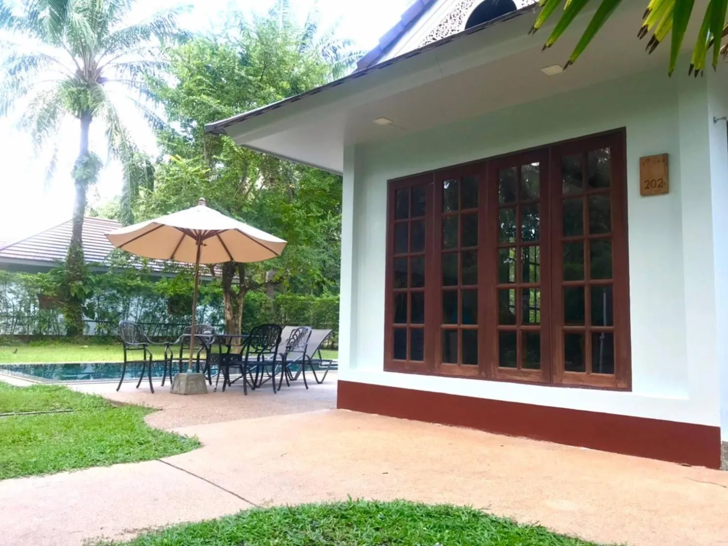 Garden in Alisea Pool Villa Aonang