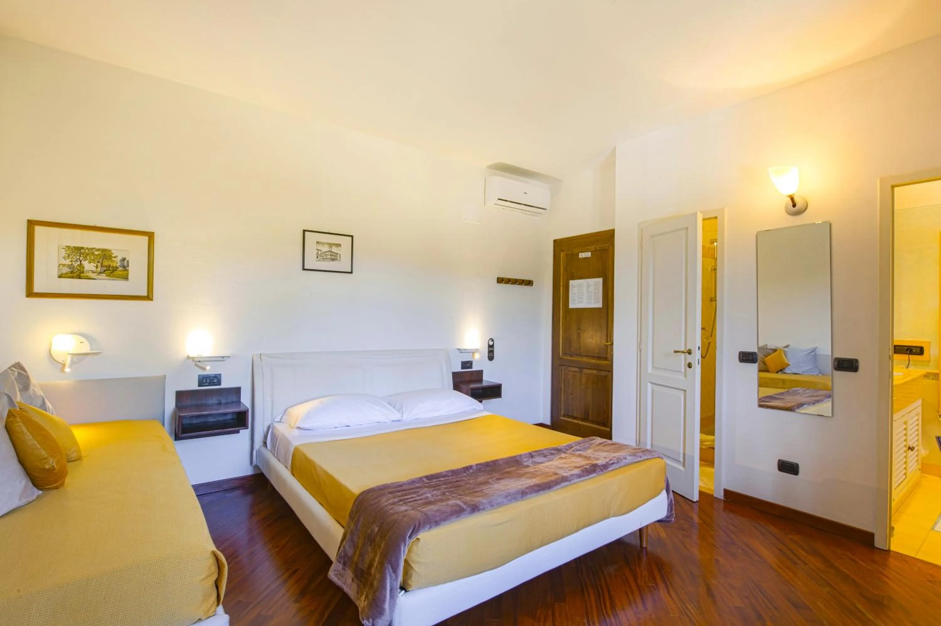 Bed in Torrebianca Tuscany