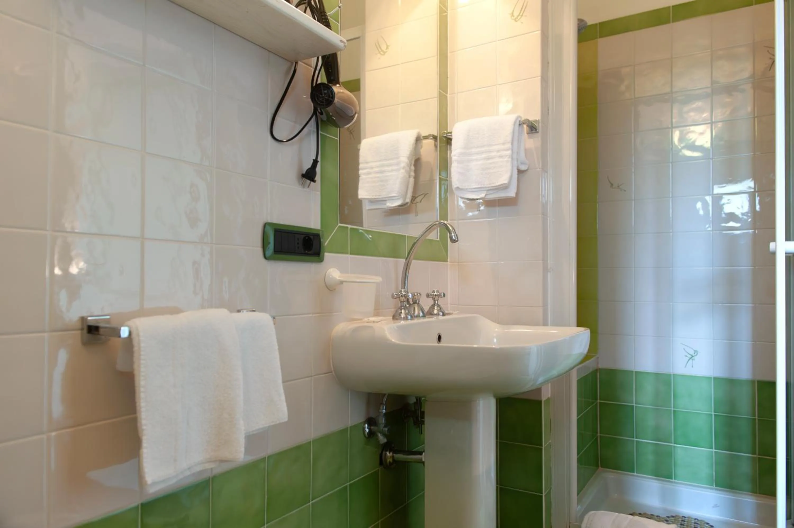 Bathroom in Torrebianca Tuscany