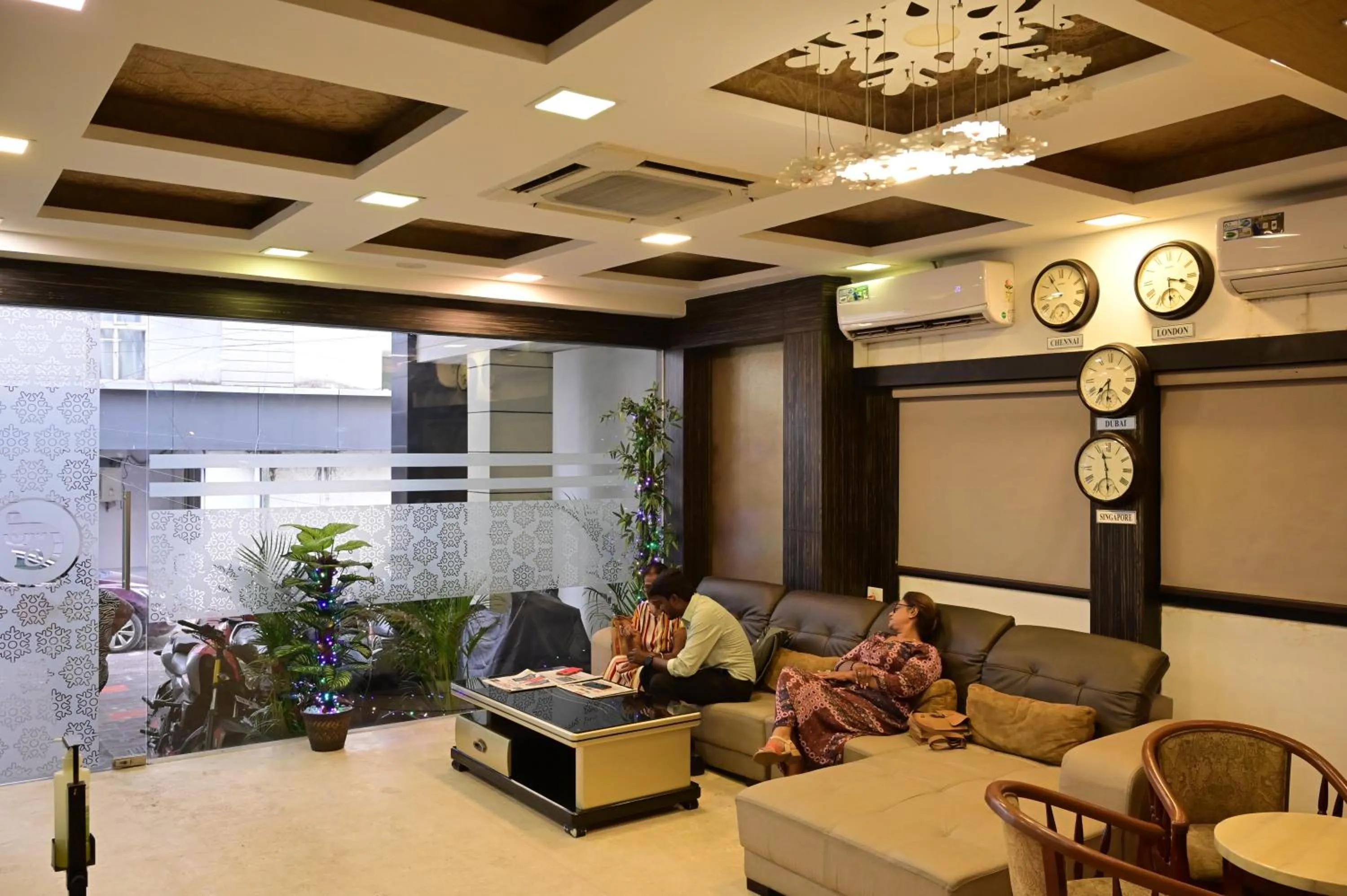 Seating area in Grand Cascade Chennai