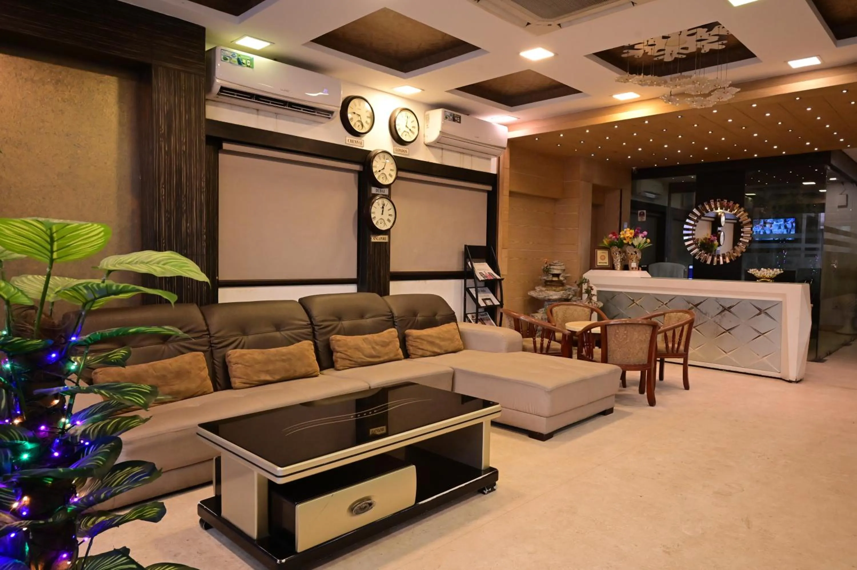 Seating area in Grand Cascade Chennai