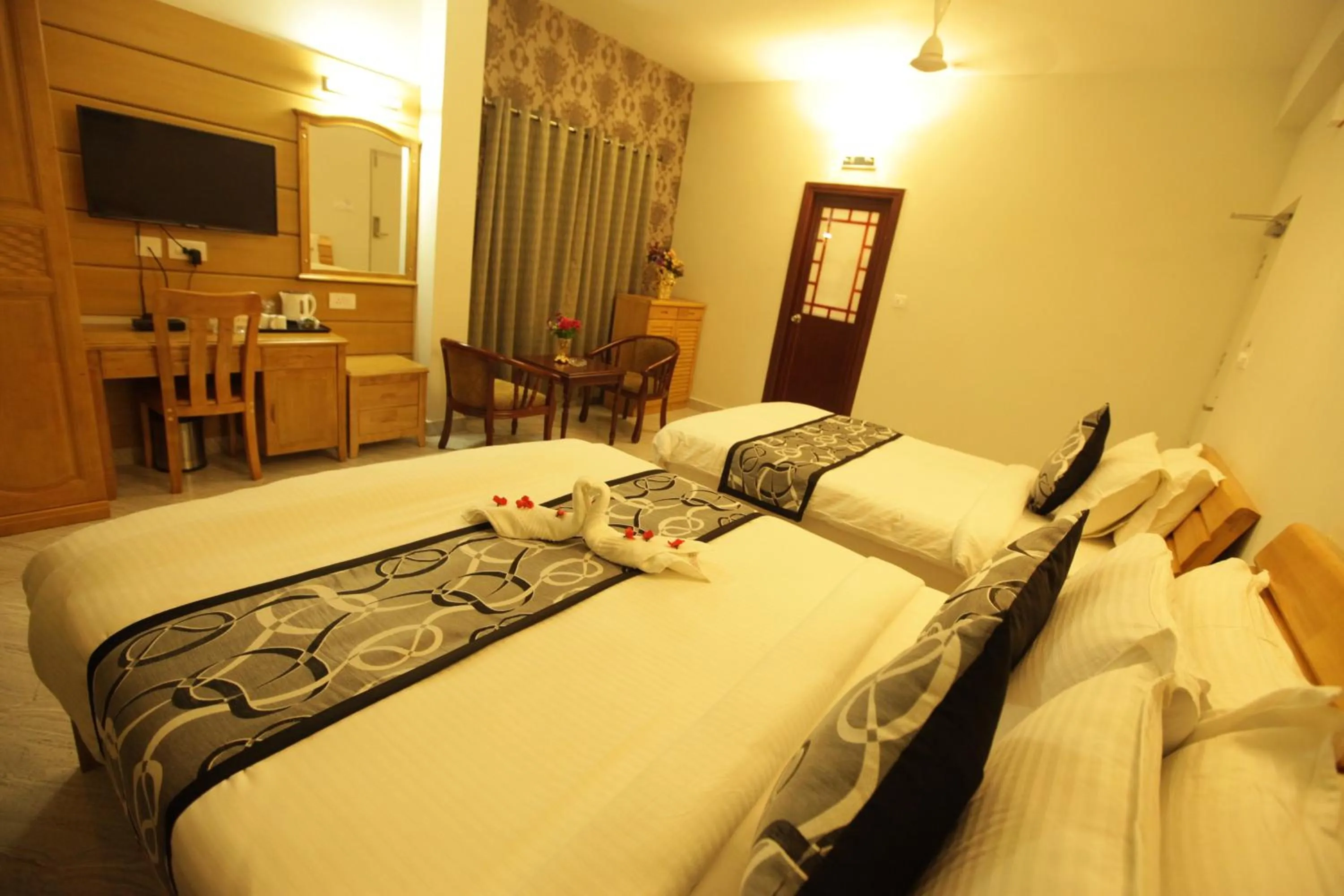 Photo of the whole room, Bed in Grand Cascade Chennai
