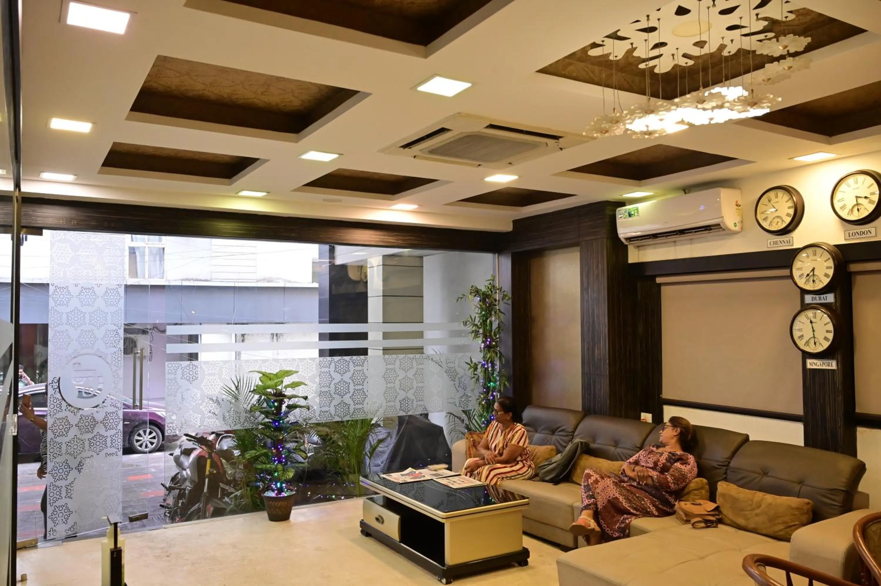 Seating area in Grand Cascade Chennai