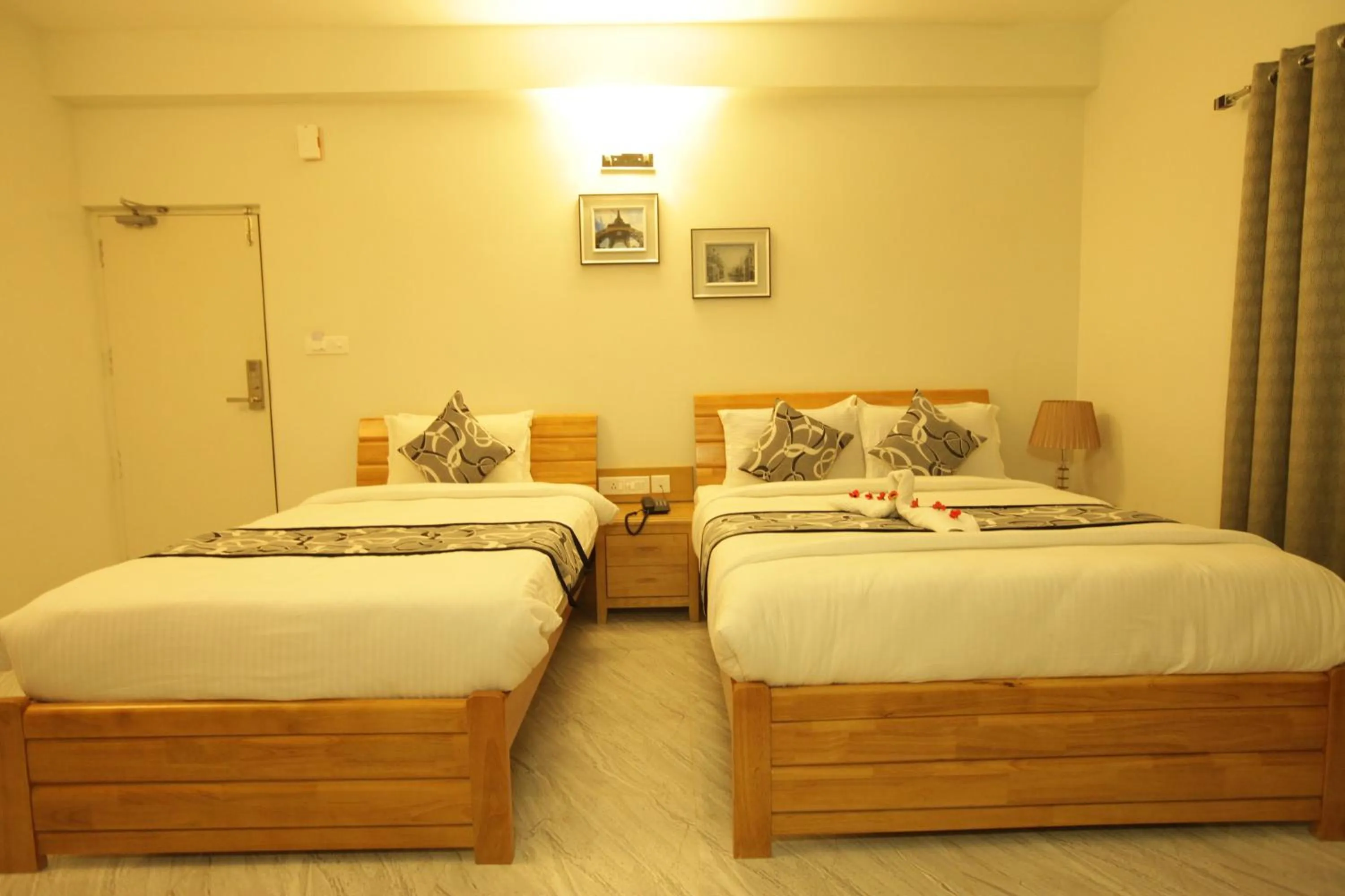 Photo of the whole room, Bed in Grand Cascade Chennai