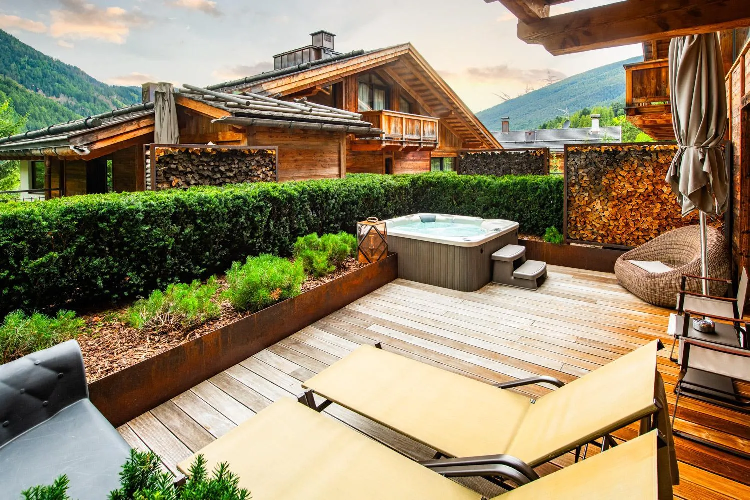 Bedroom in Hotel Montchalet