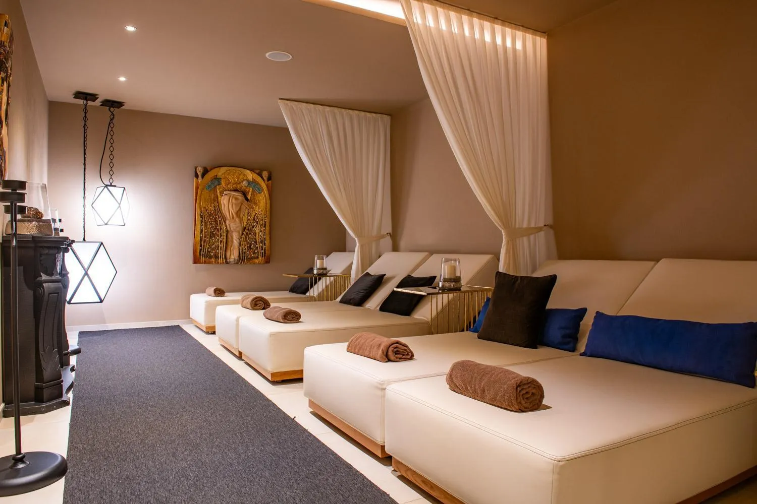 Spa and wellness centre/facilities, Bed in Hotel Montchalet