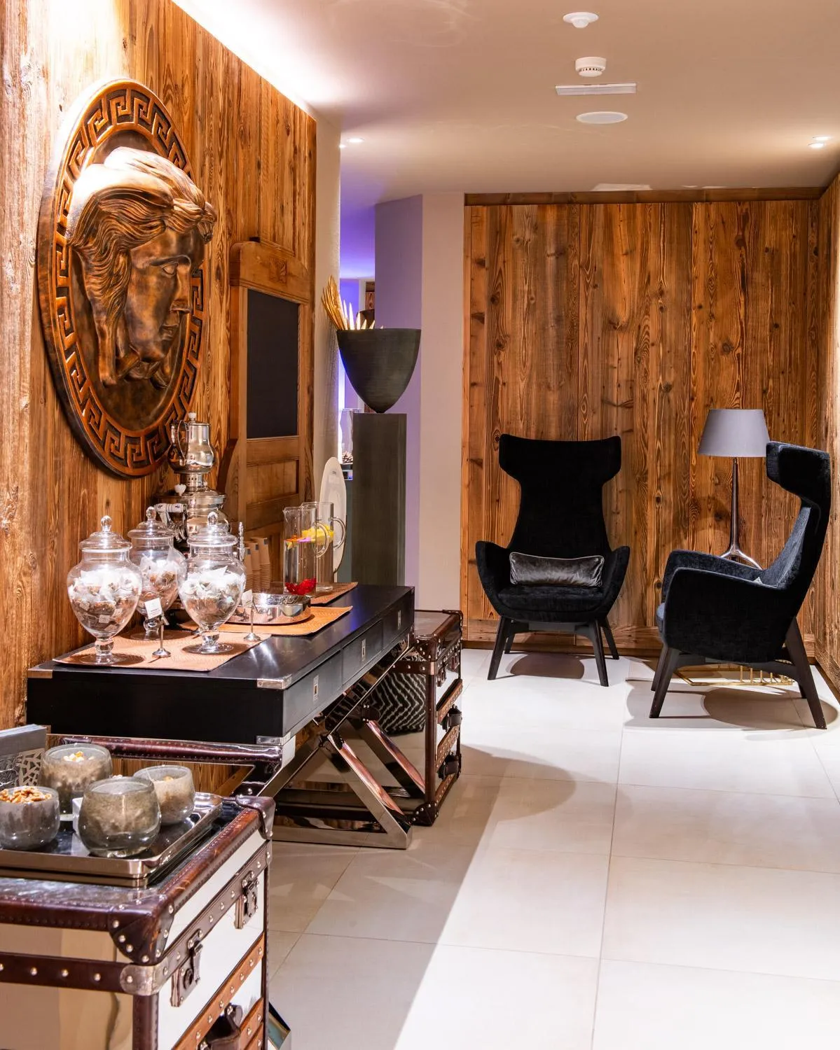 Spa and wellness centre/facilities in Hotel Montchalet