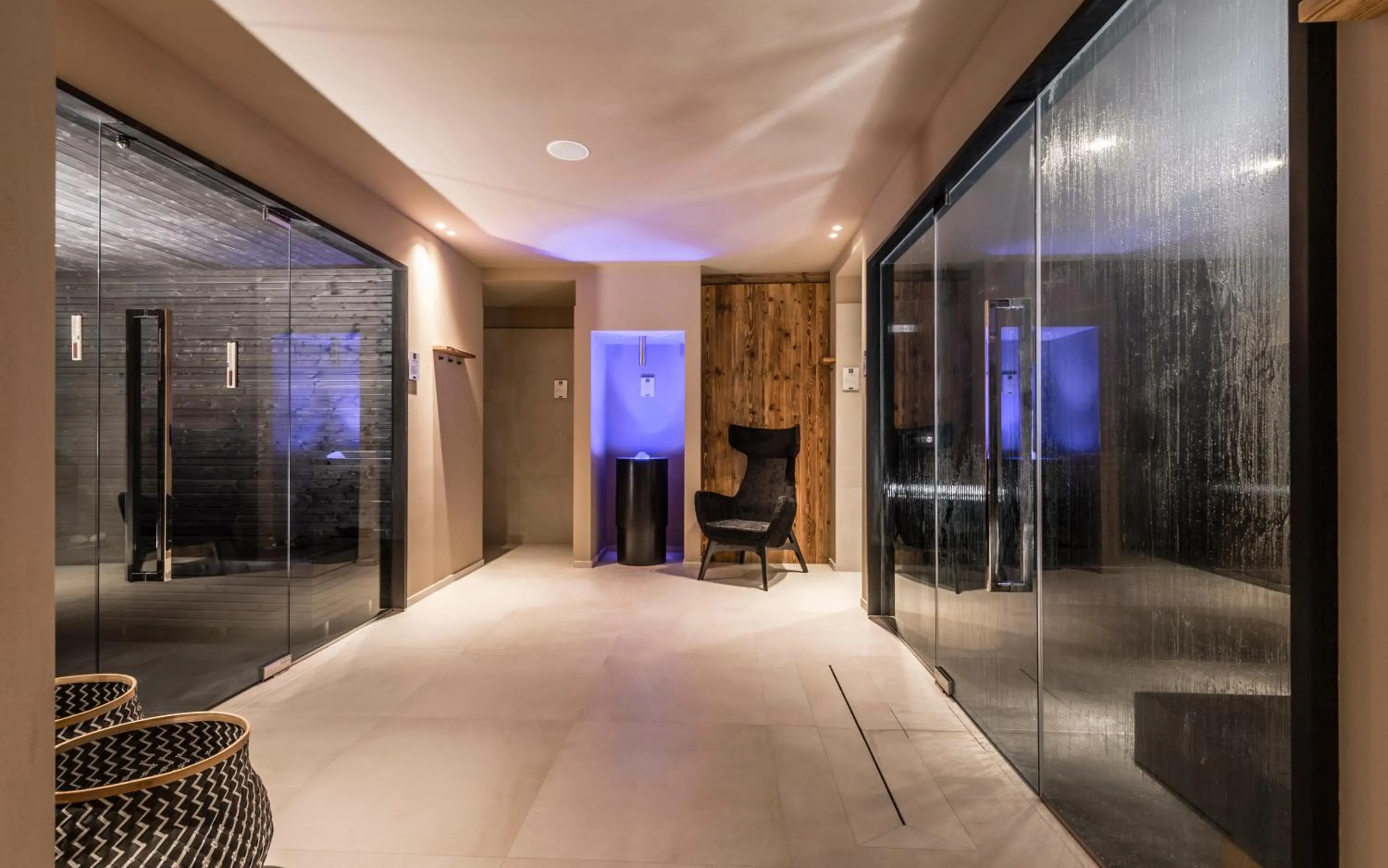 Sauna in Hotel Montchalet